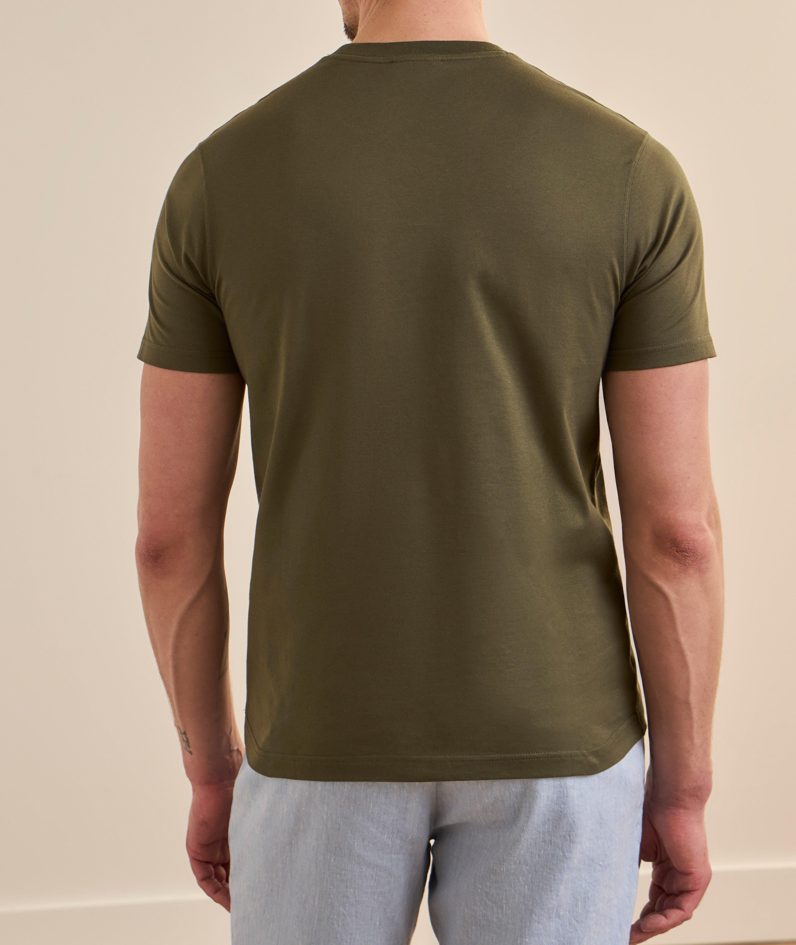 Cotton Jersey Crewneck T-Shirt image 2