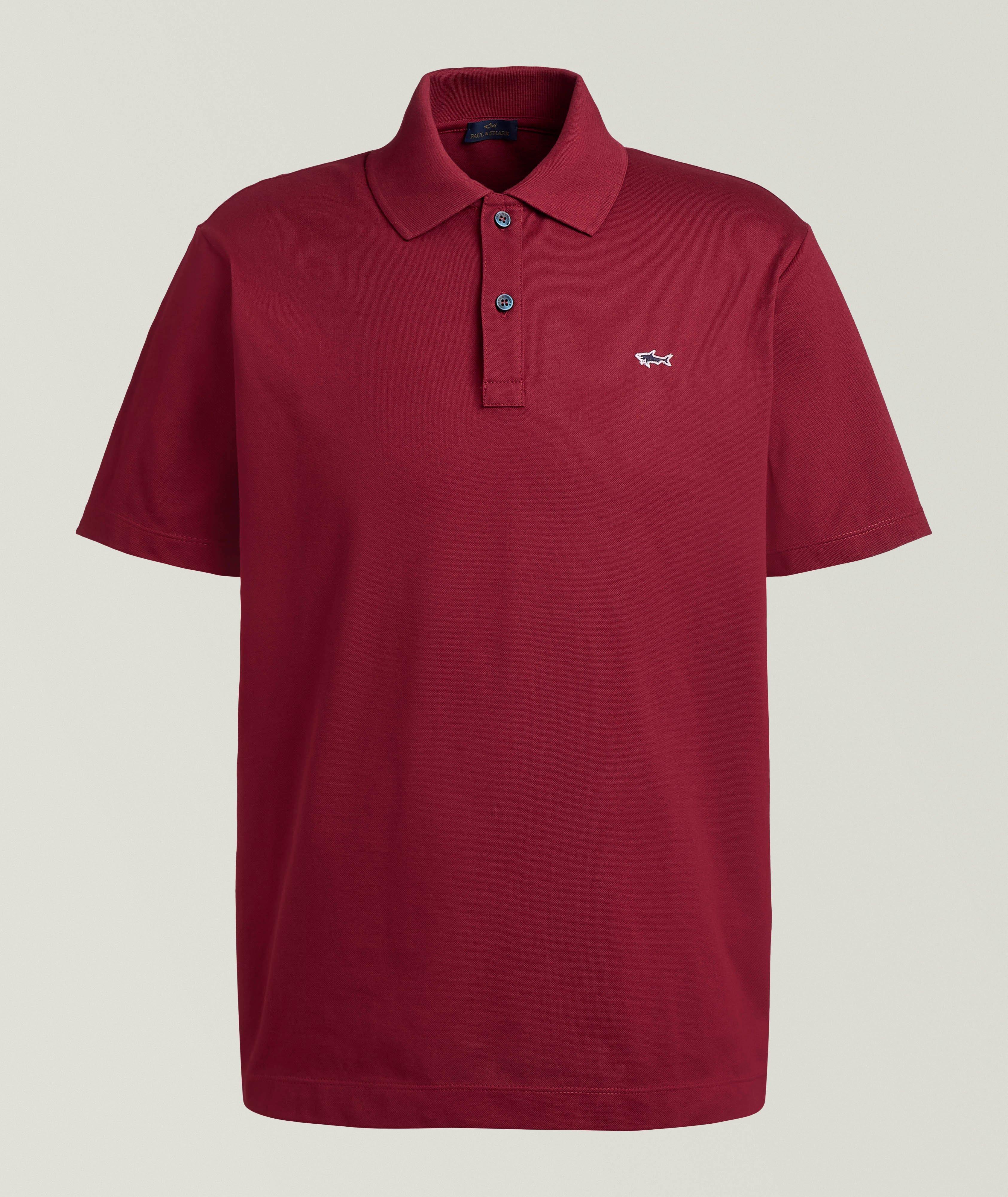 Paul & Shark Double Piqué Cotton Polo