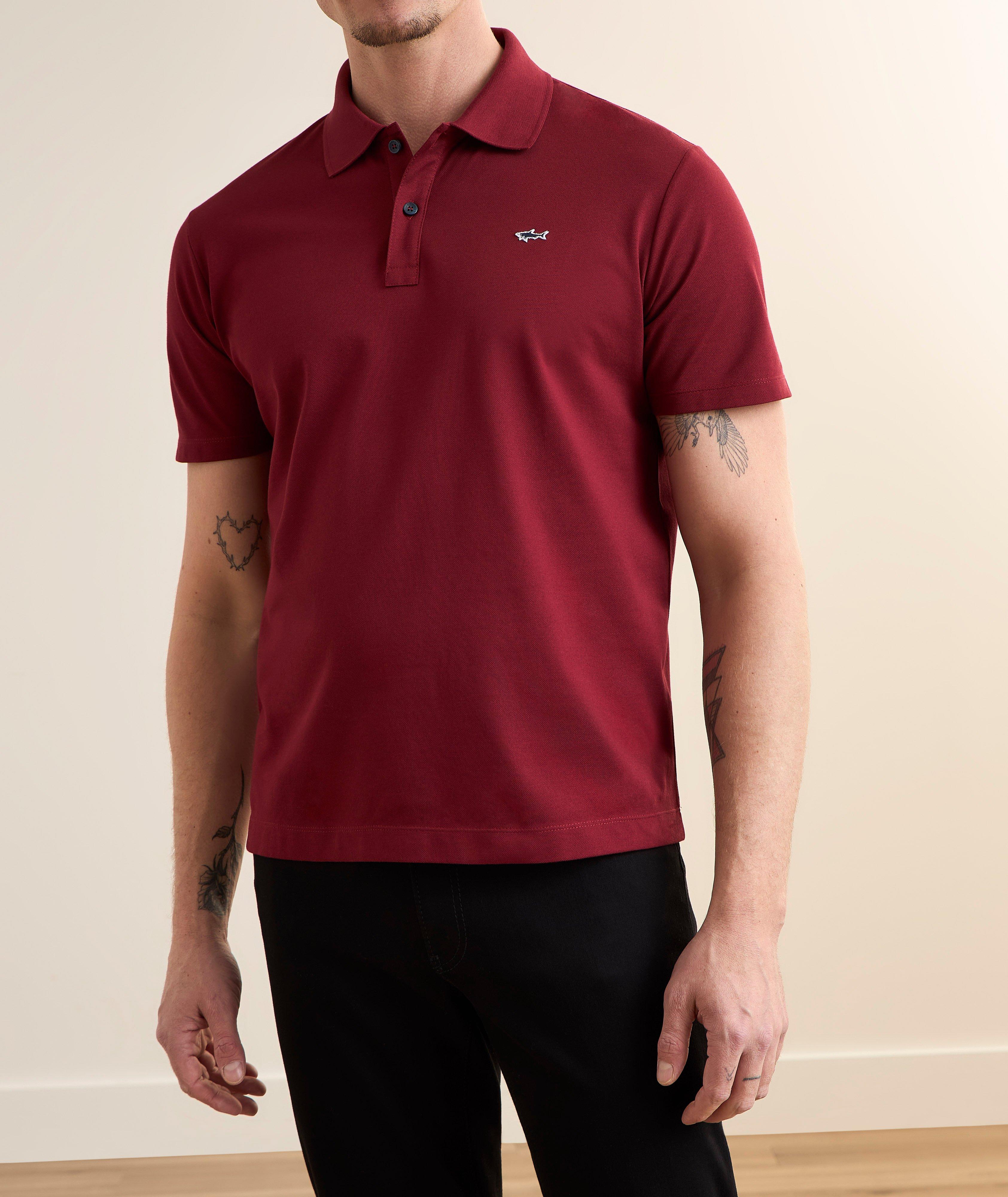 Double Piqué Cotton Polo image 1