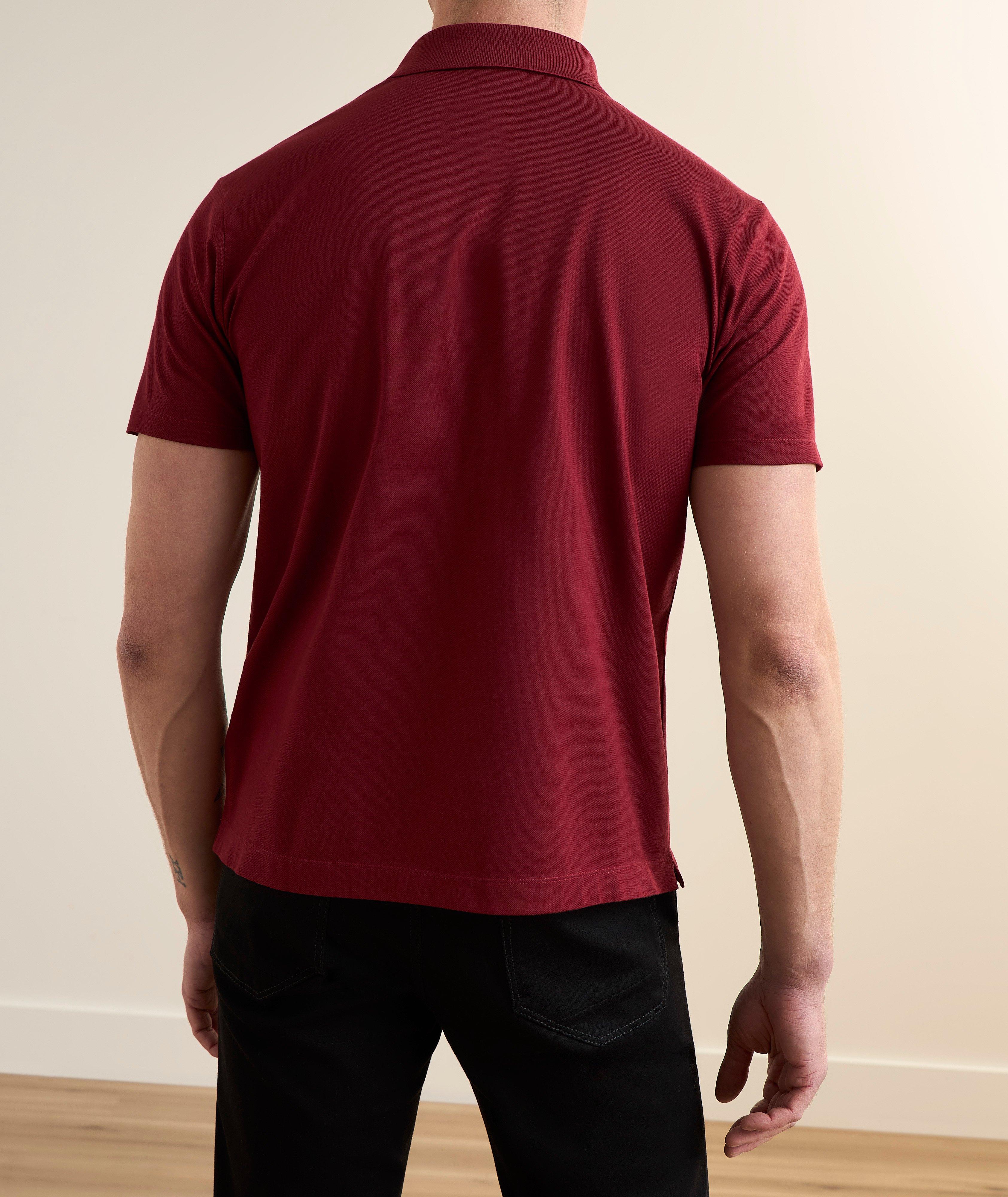 Double Piqué Cotton Polo image 2