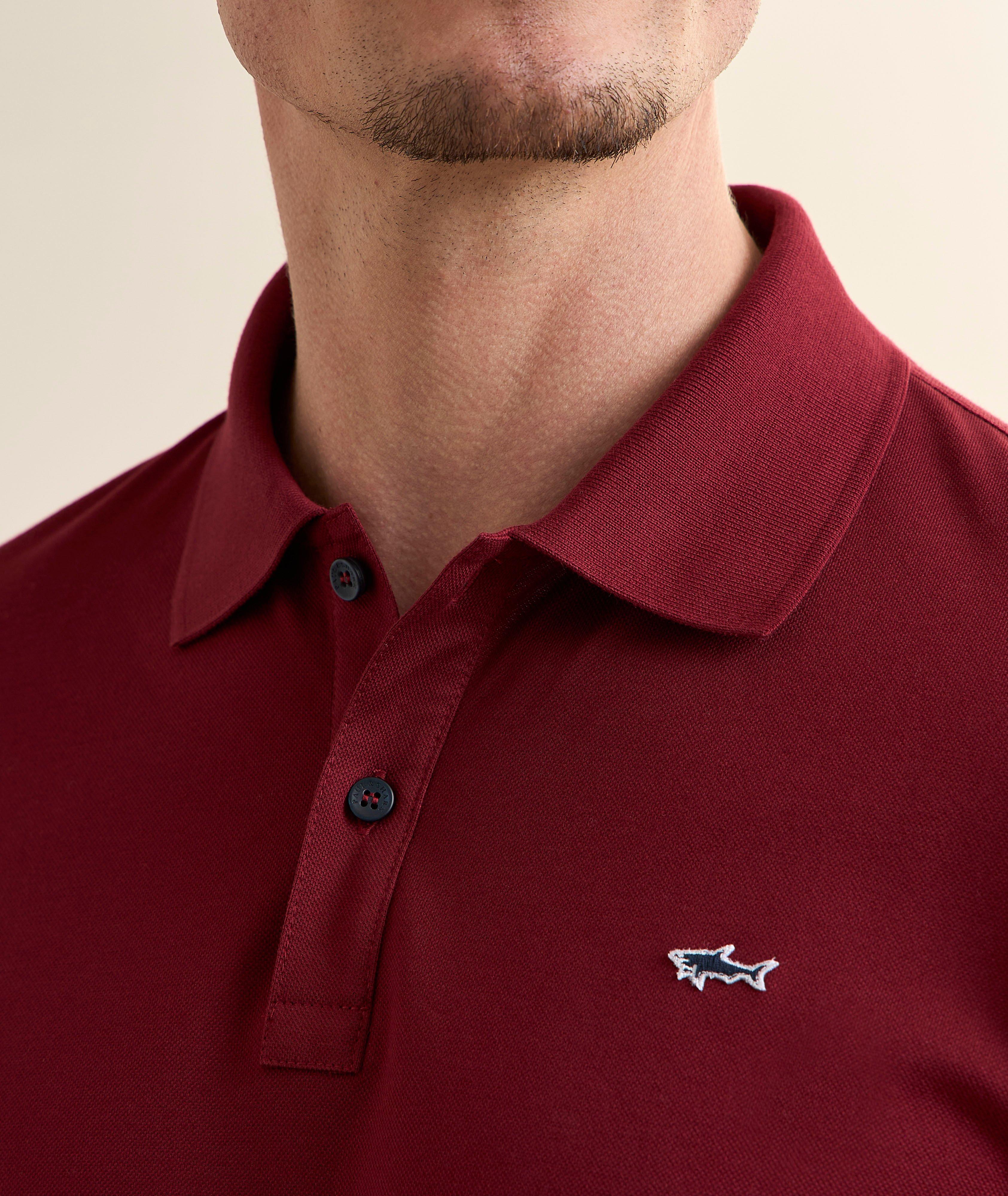 Double Piqué Cotton Polo image 3