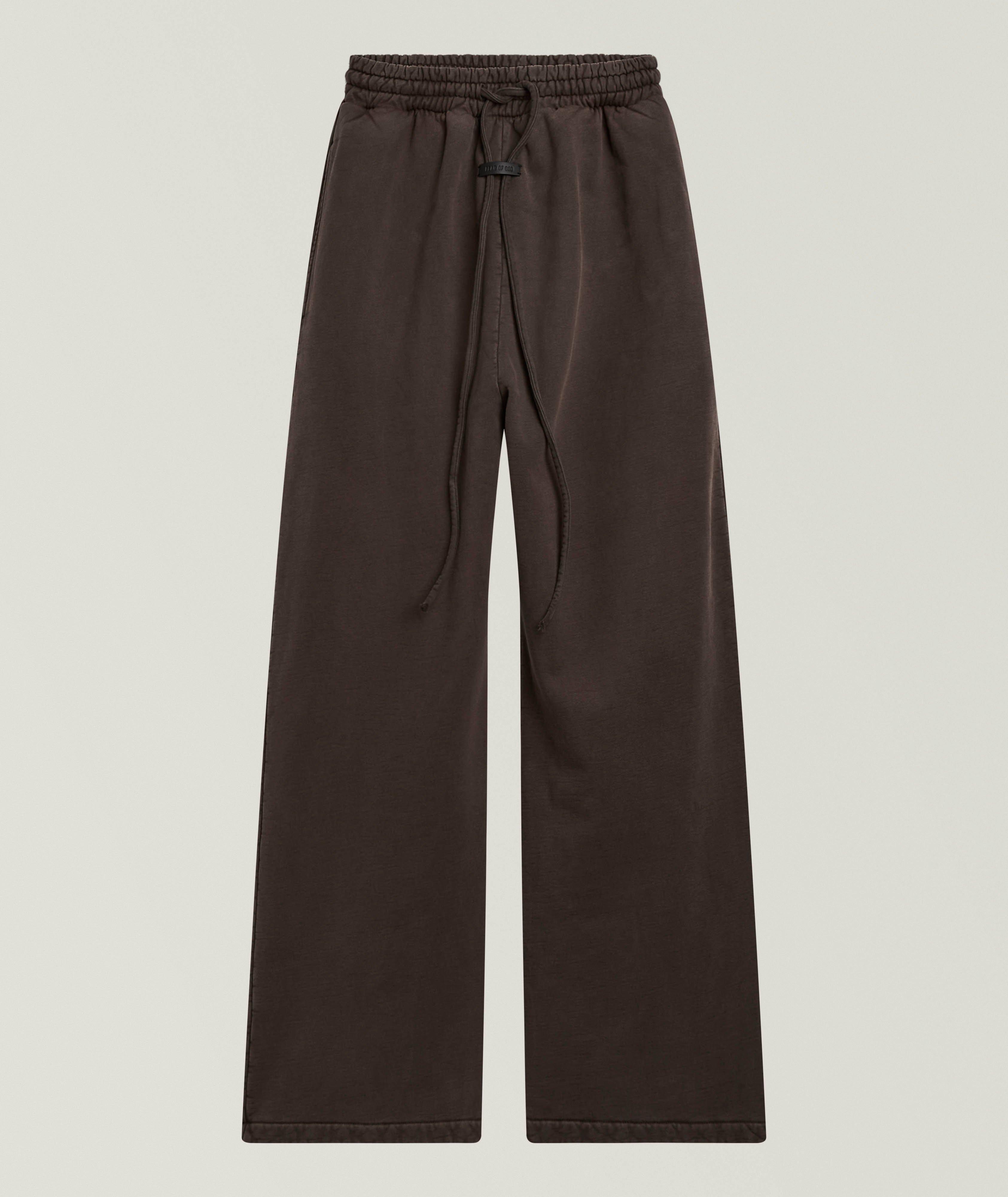 Fear of God Pantalon De Survêtement Coton Jambes-Larges En Brun | Taille Homme Grand