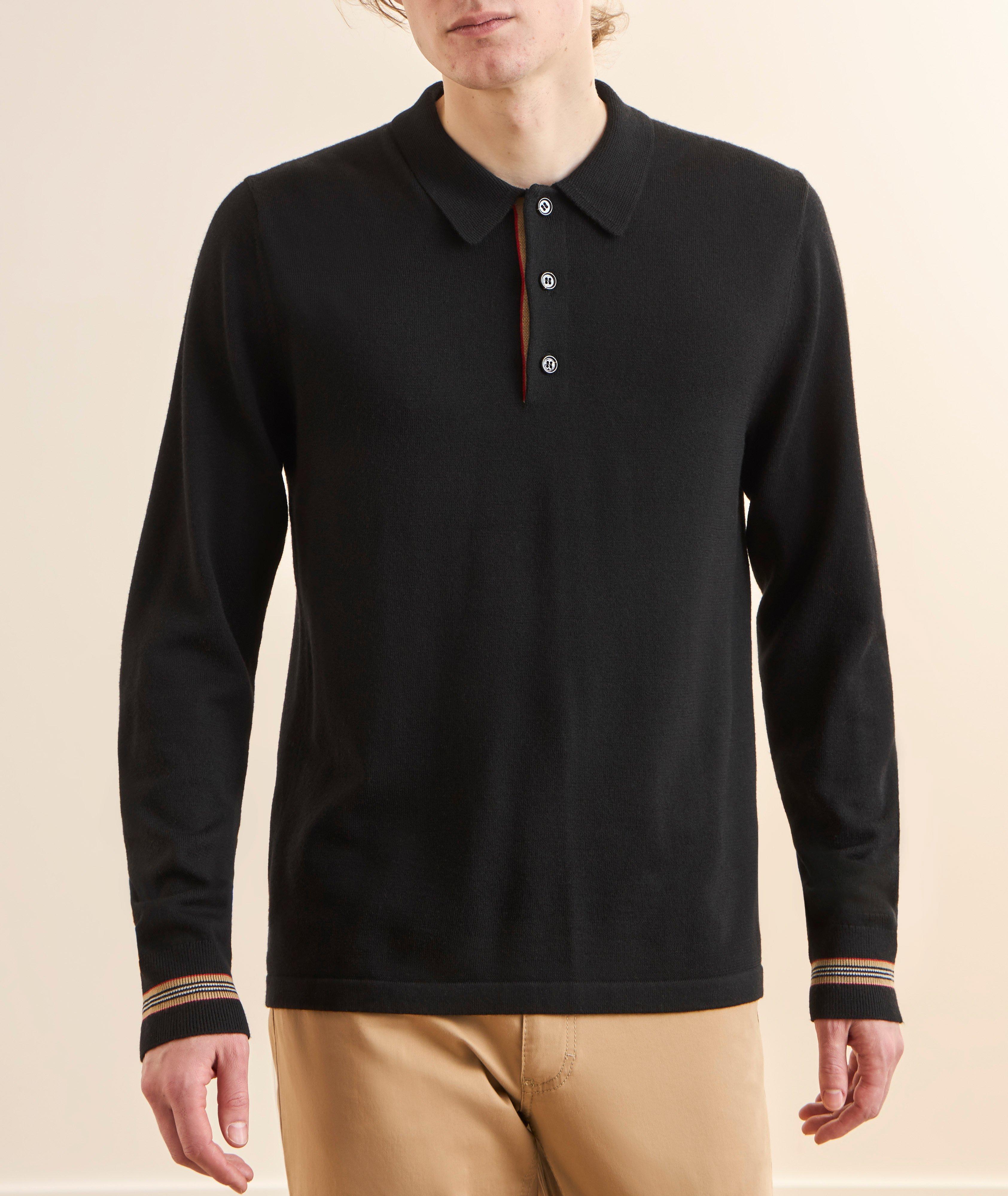 Wool Polo Sweater image 1