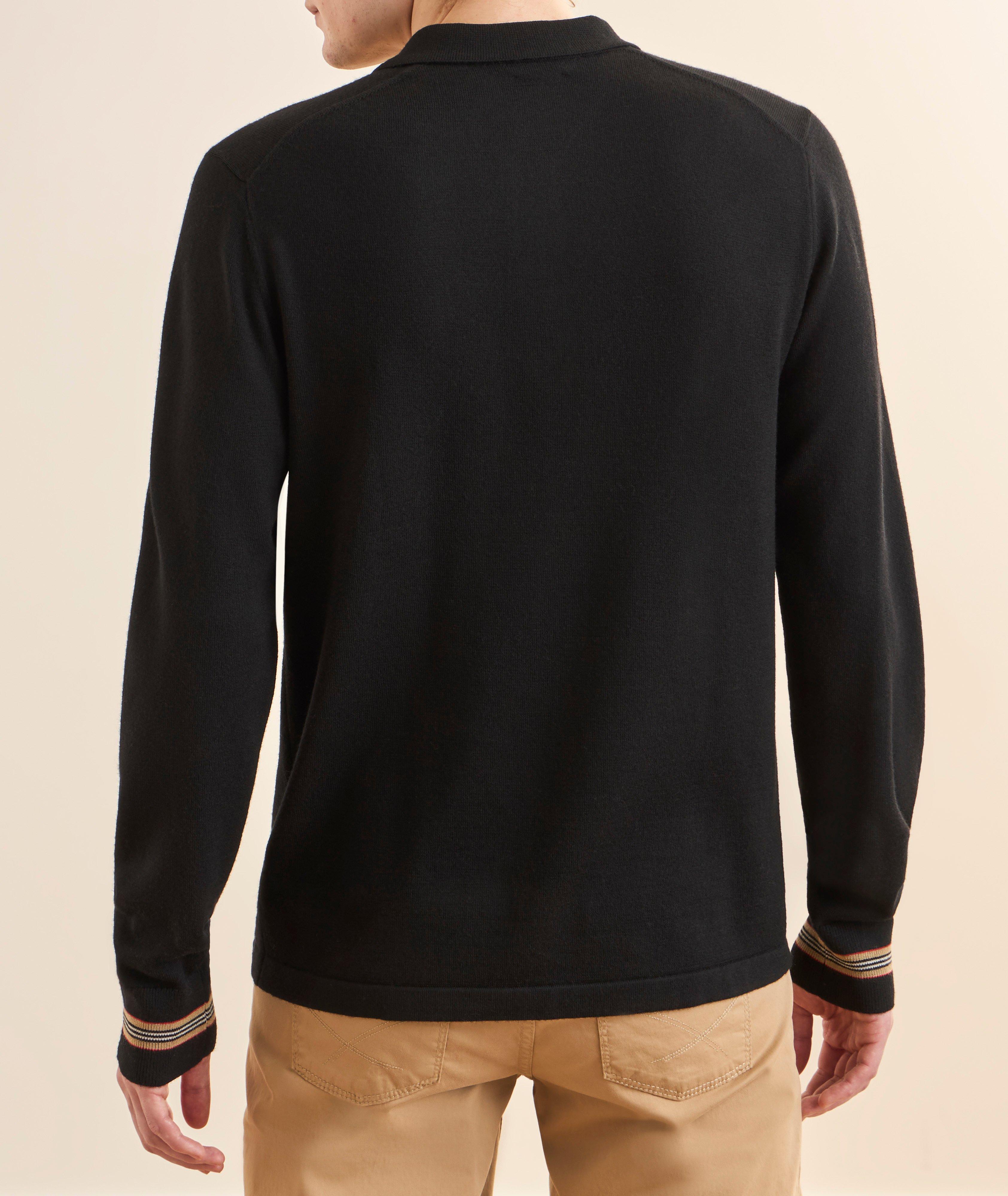 Wool Polo Sweater image 2