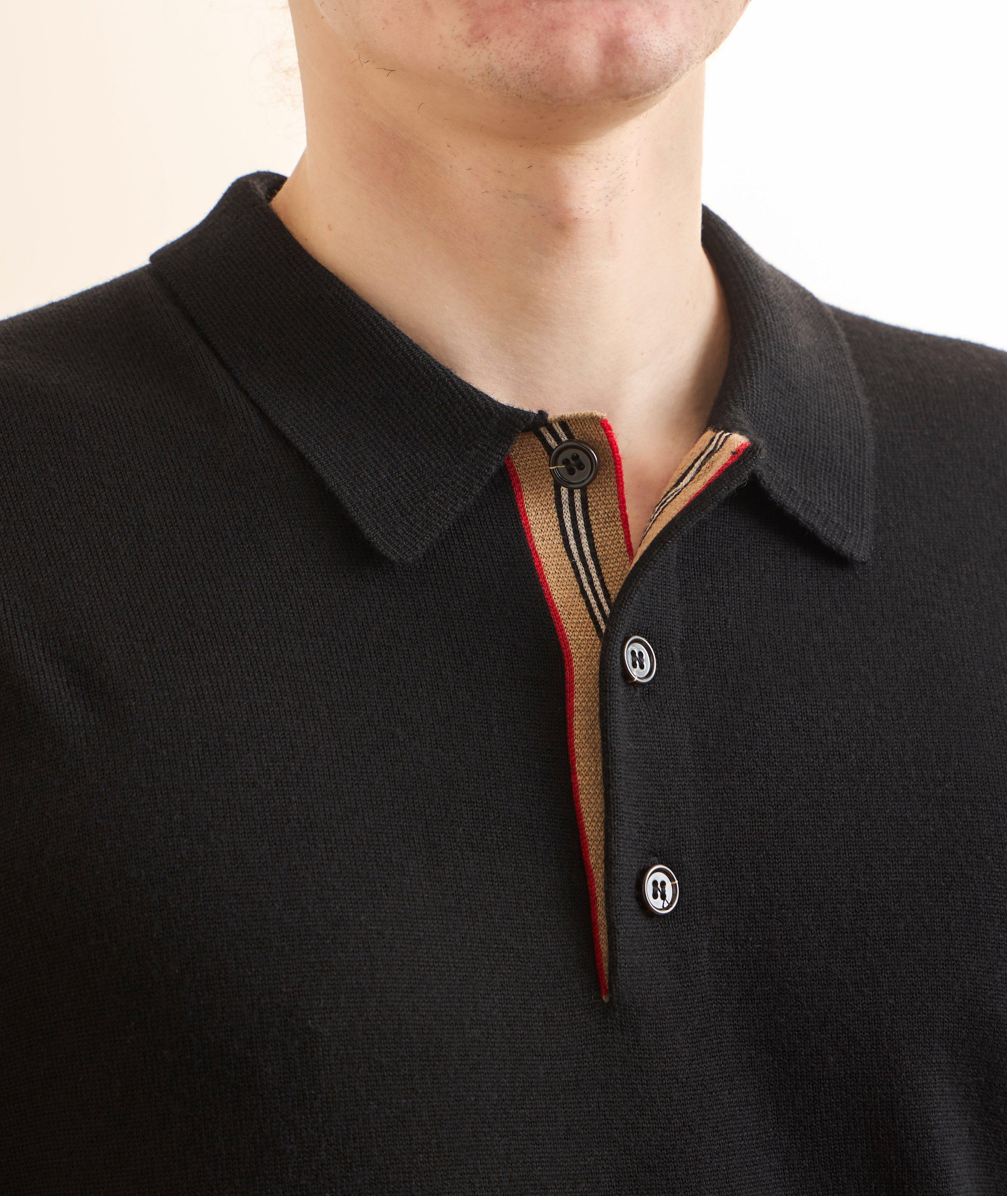 Wool Polo Sweater image 3