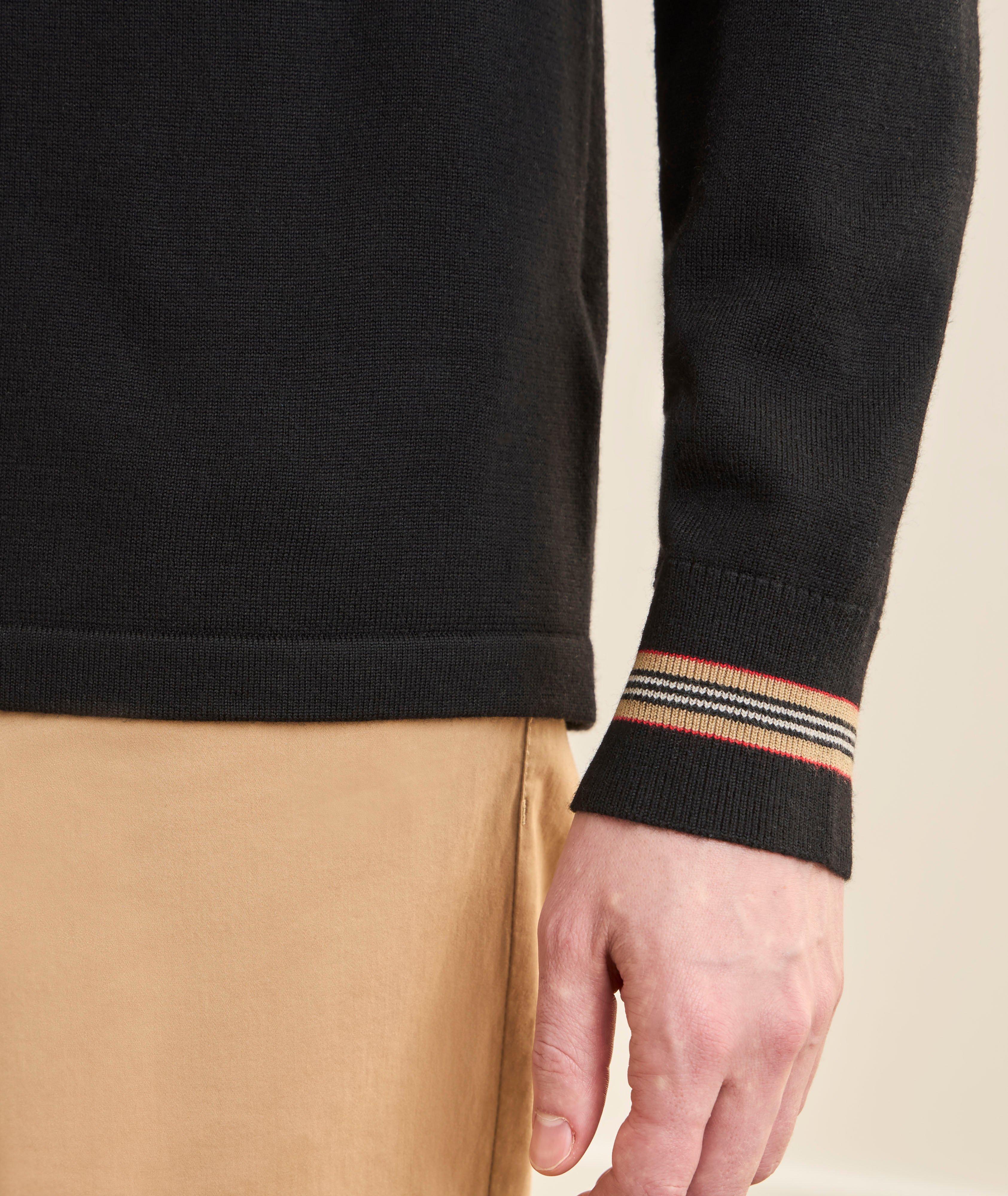 Wool Polo Sweater image 4