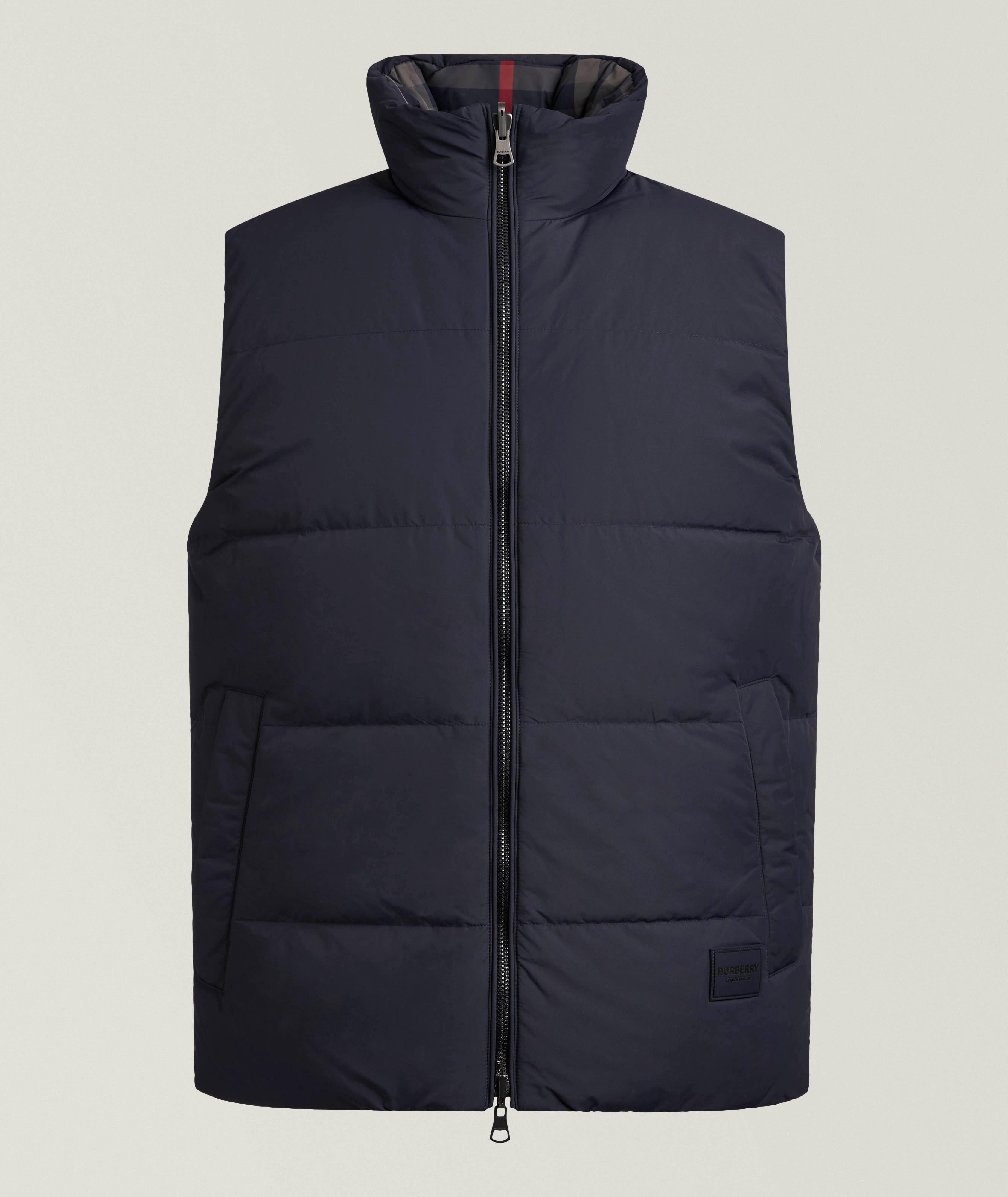 Burberry Reversible Checked Puffer Vest