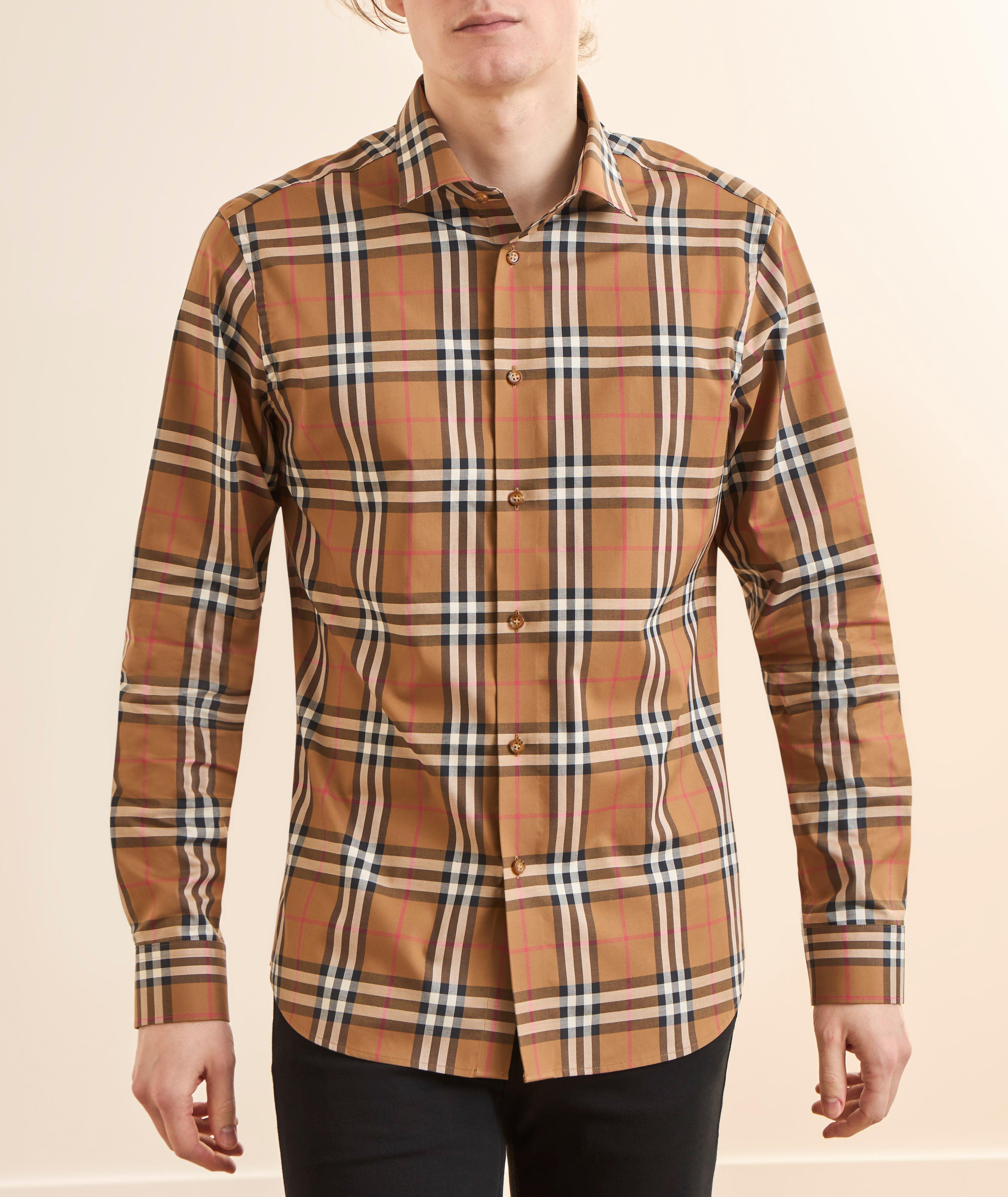Checked Cotton Poplin Shirt image 1