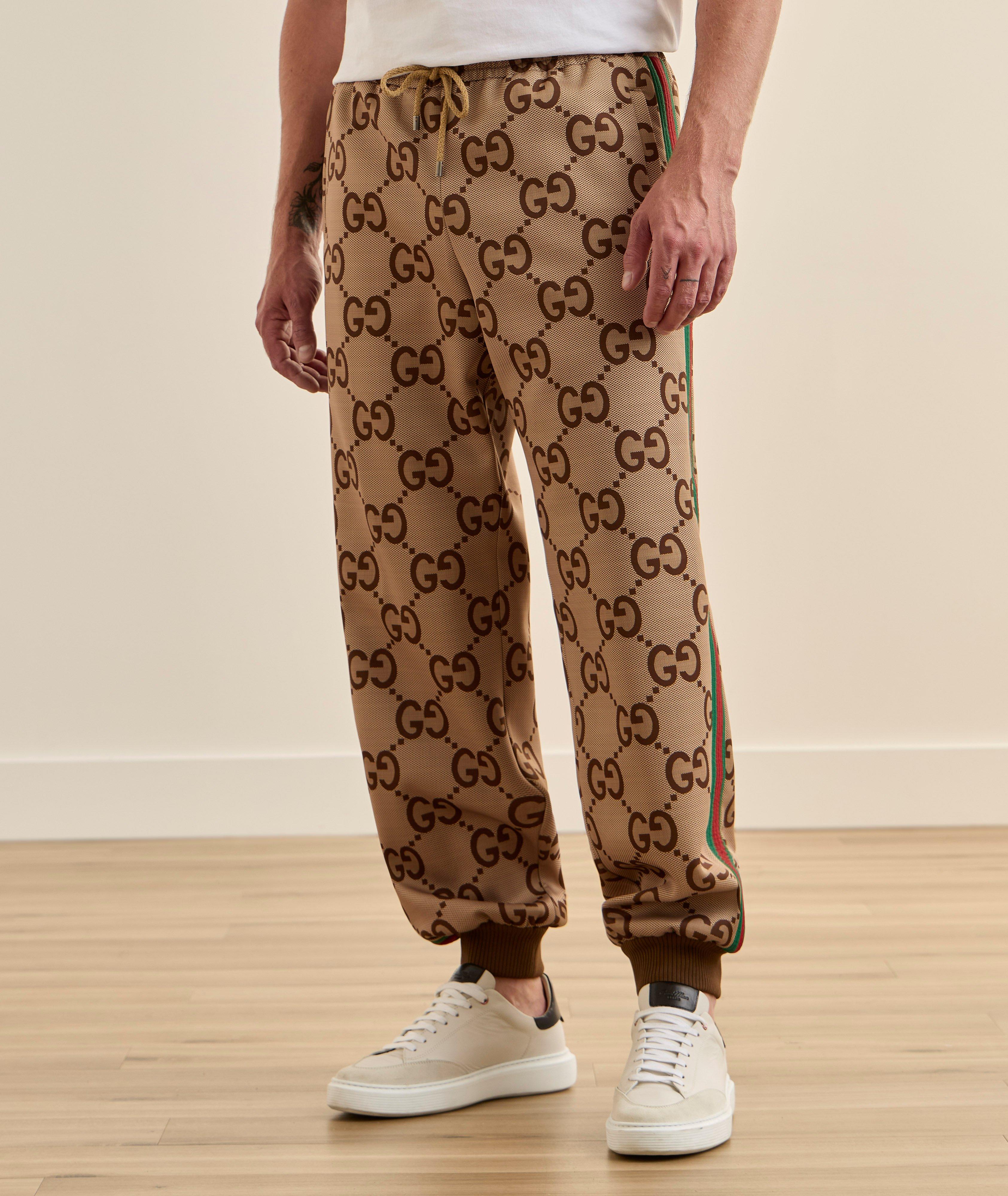 Pantalon de jogging imprimé-monogramme image 1