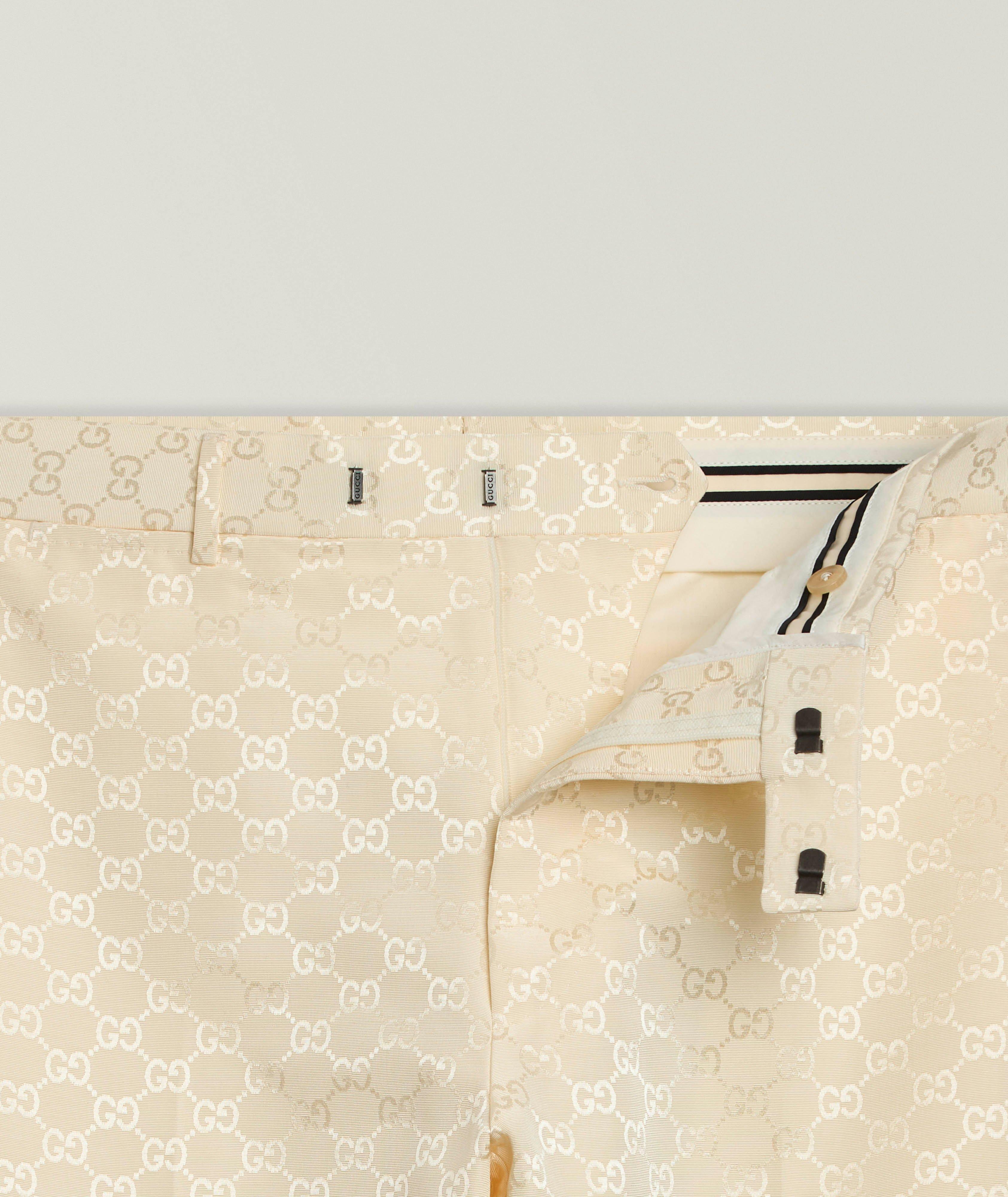 Pantalon habillé jacquard monogramme image 1