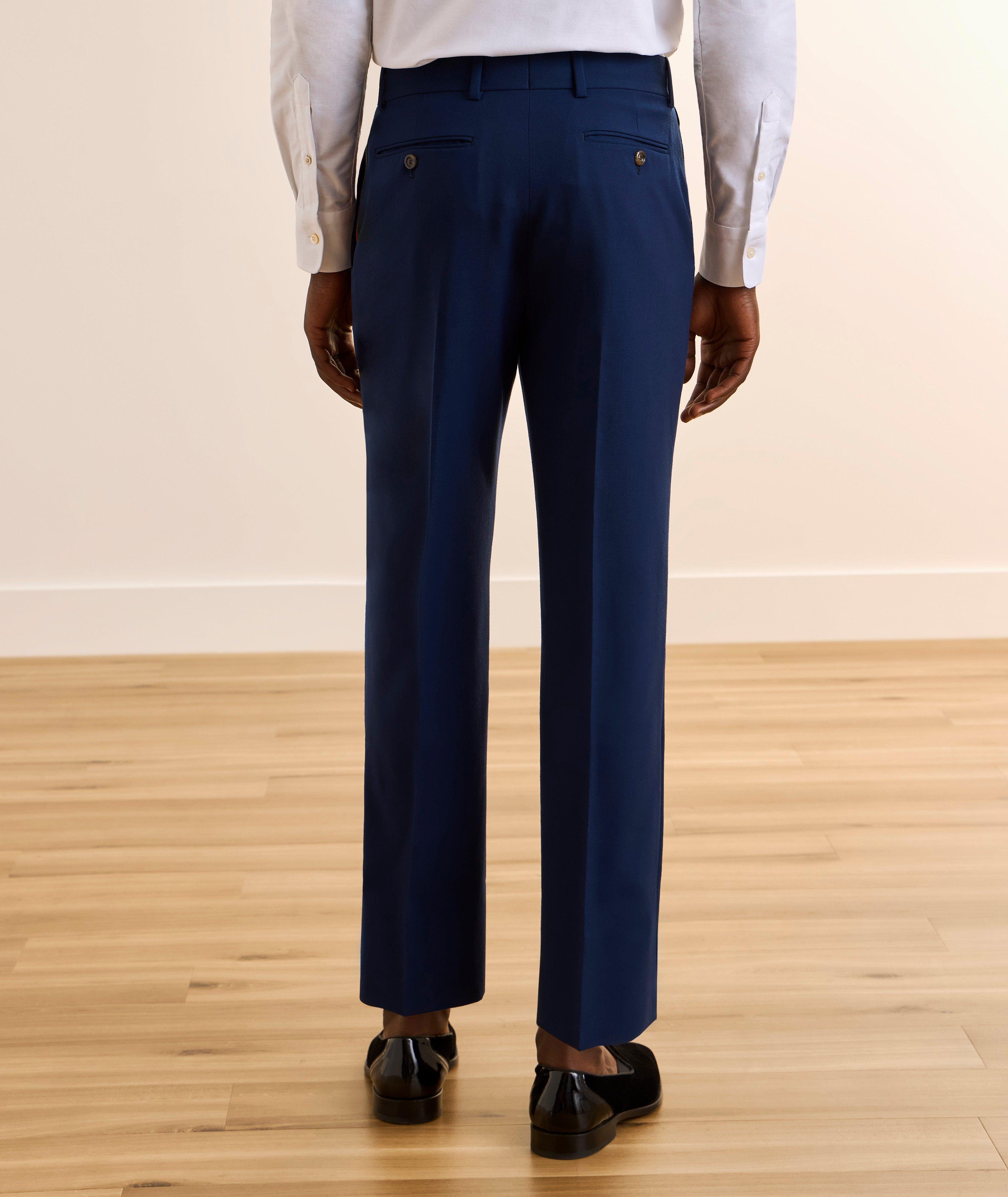 Pantalon mohair-laine bordures-rayées image 2