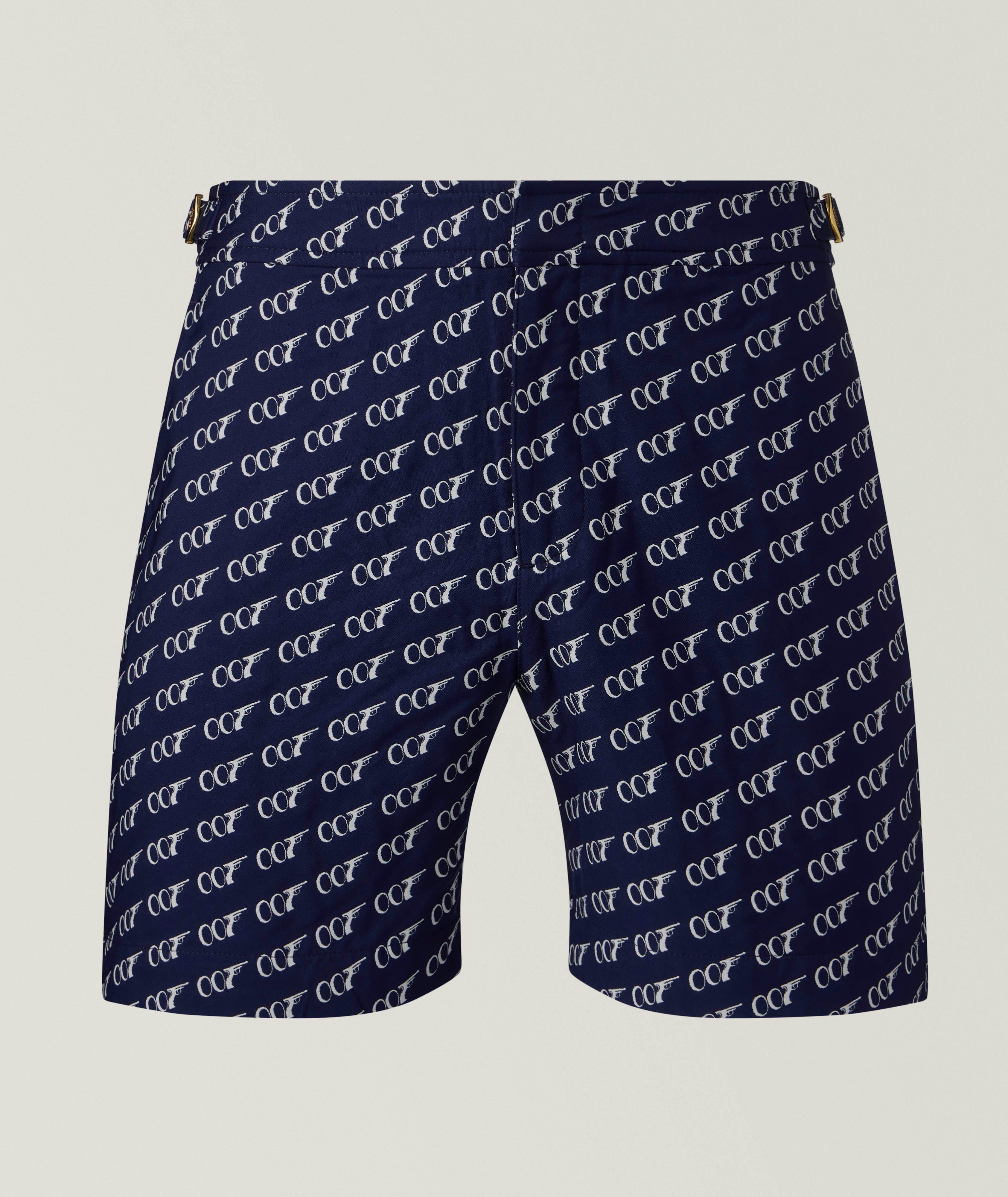 Orlebar Brown Bulldog James Bond Jacquard Swim Shorts