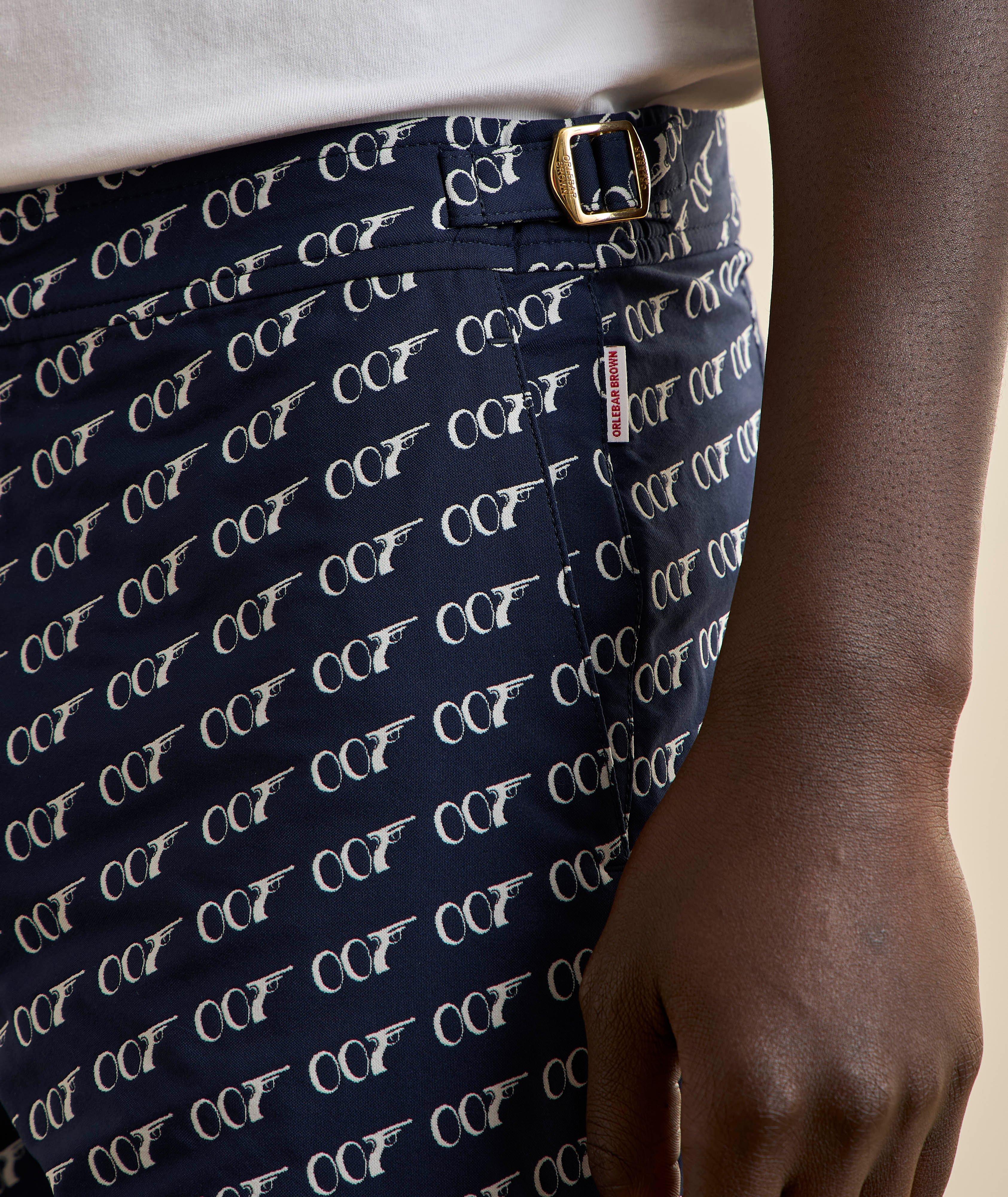 Bulldog James Bond Jacquard Swim Shorts image 3