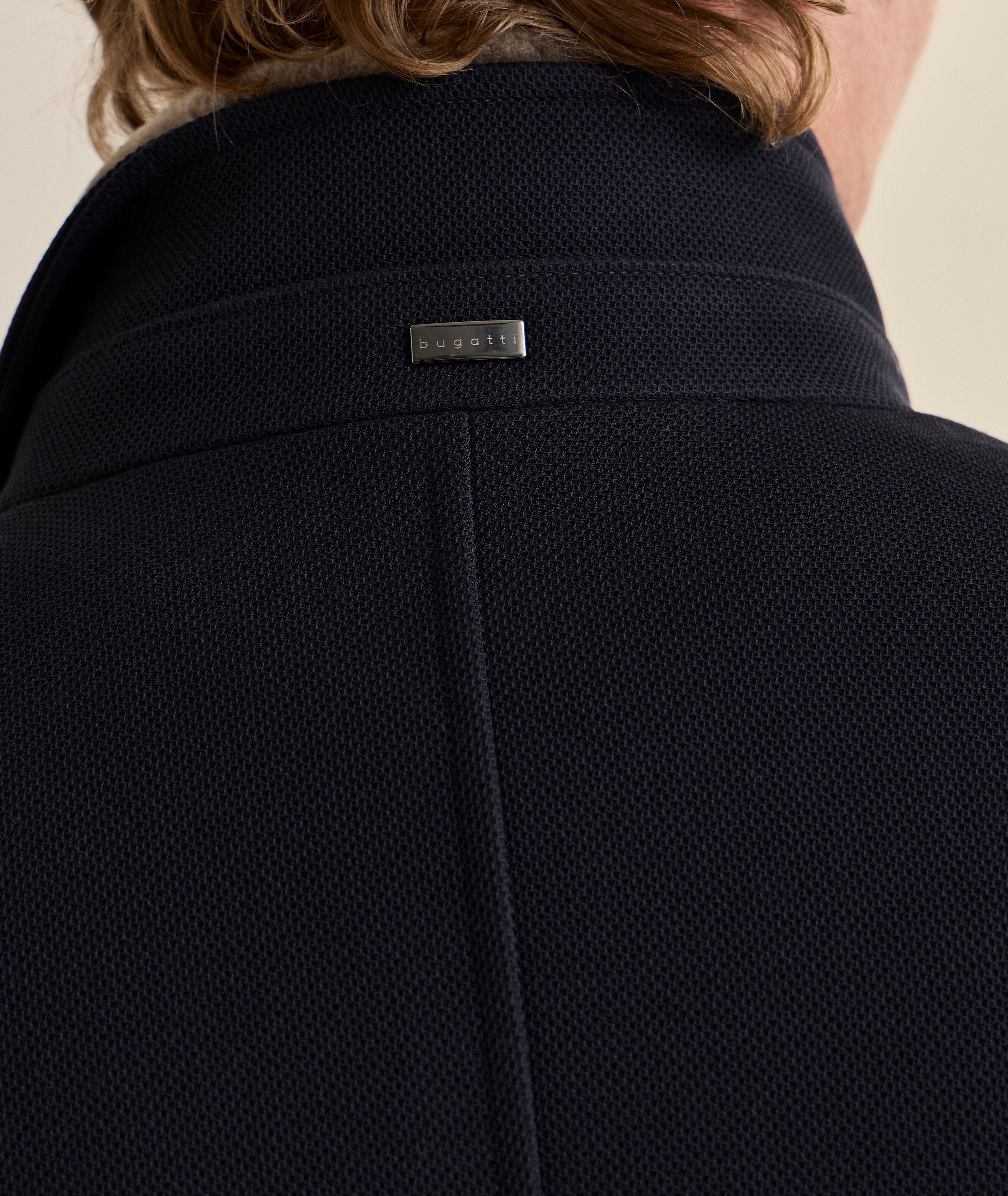 Manteau bavette-amovible col fausse fourrure image 3