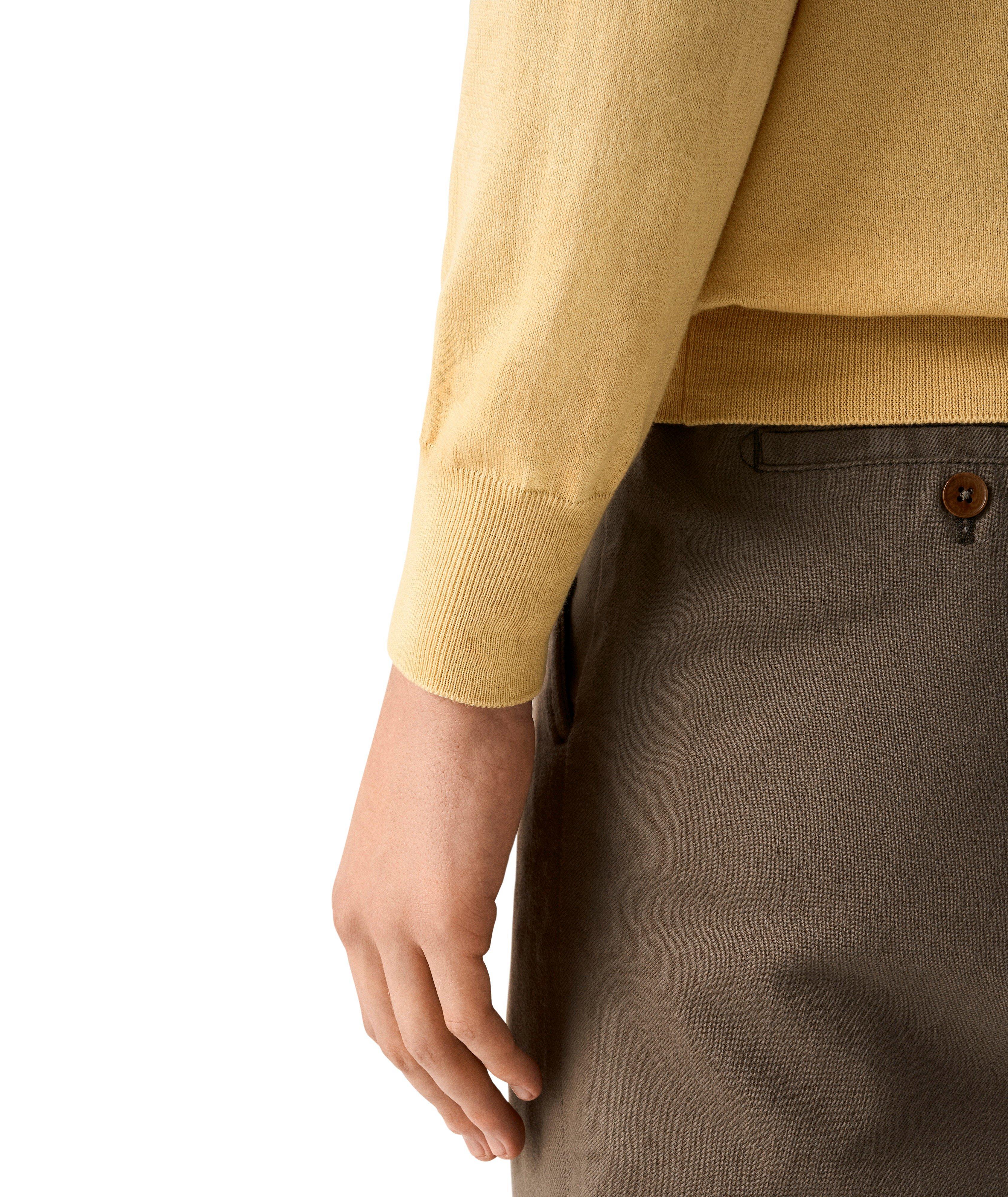 Fine Knit Quarter-Zip Sweater image 5