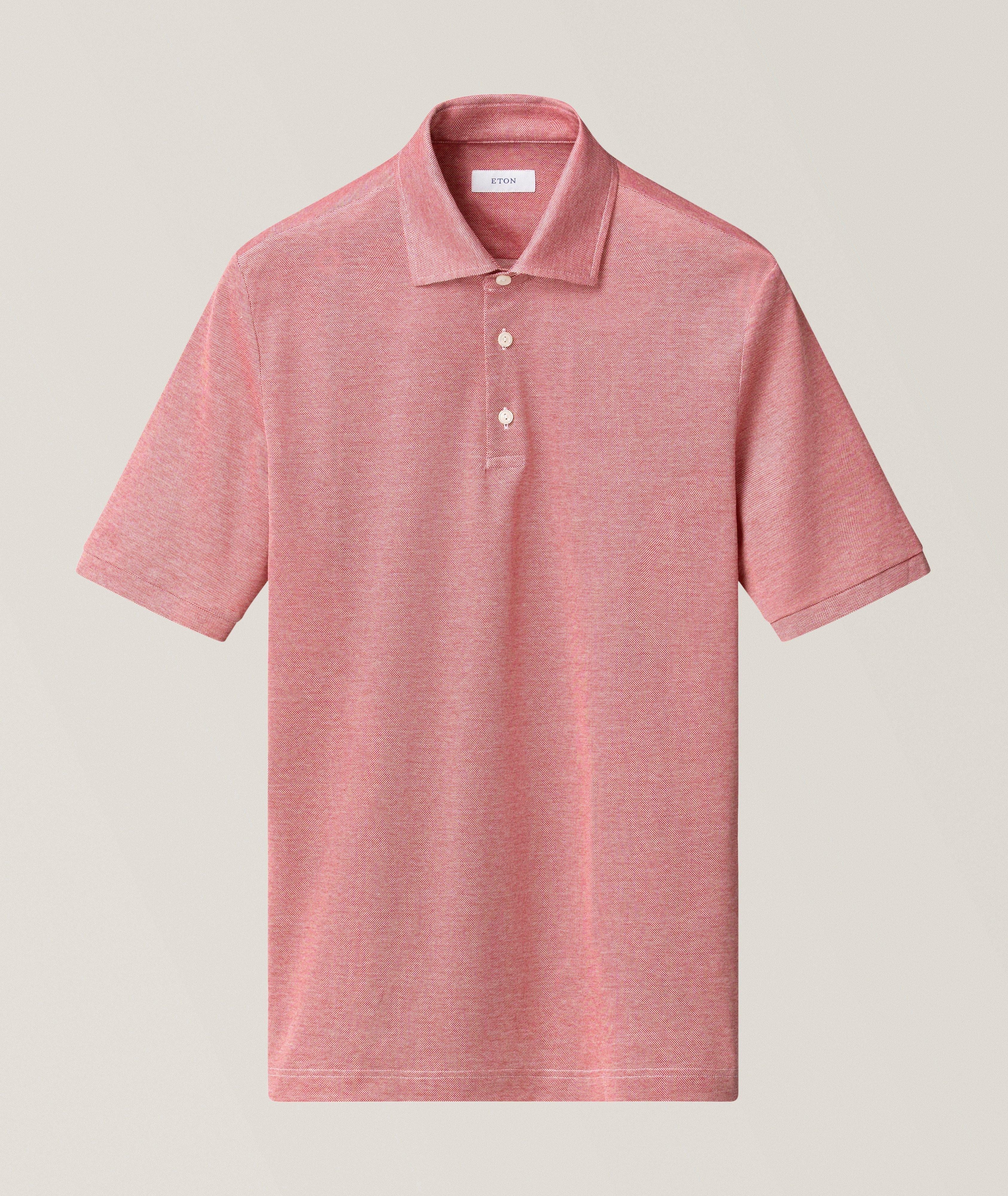 Eton Filo Di Scozia Cotton Oxford Polo