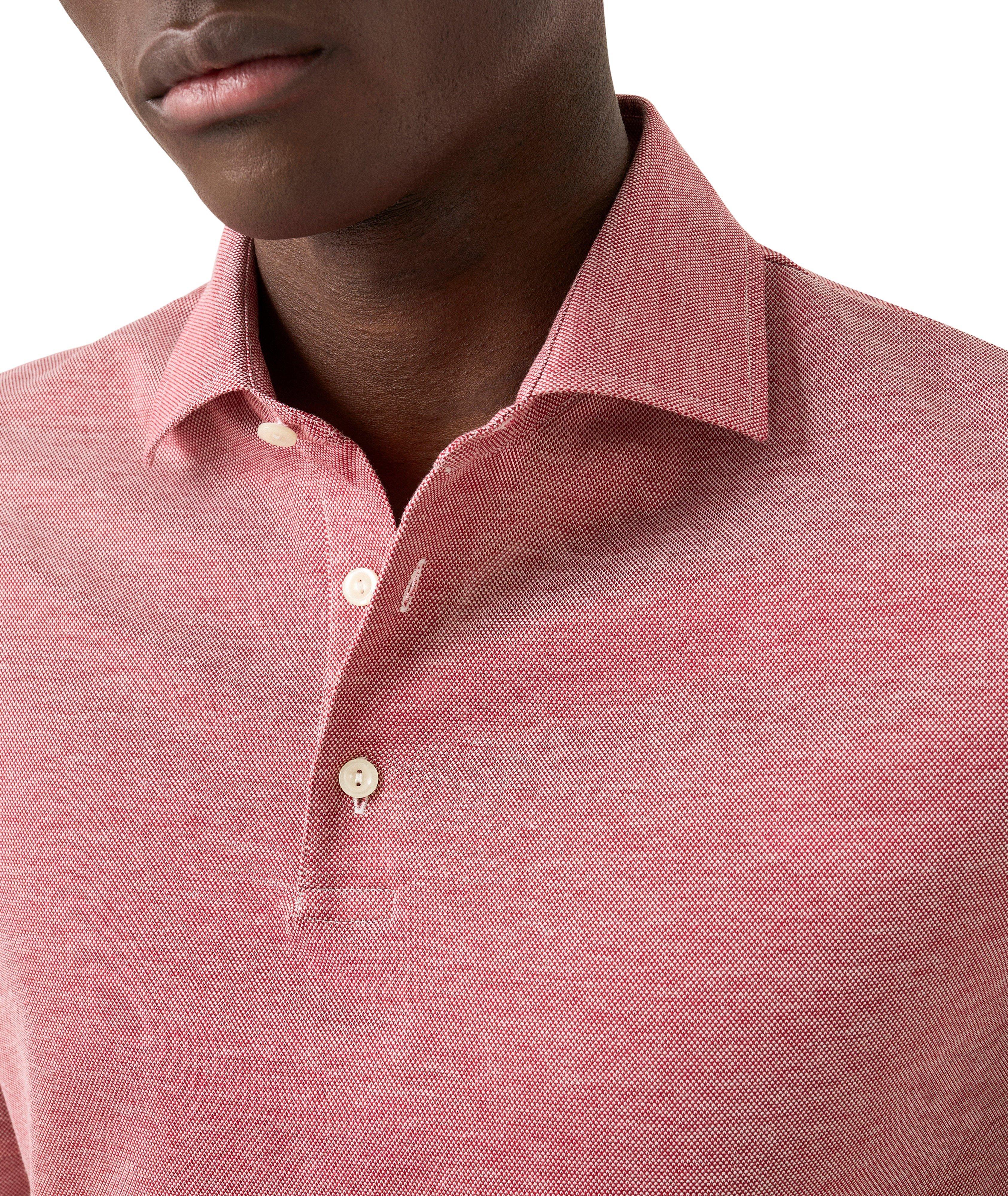 Filo Di Scozia Cotton Oxford Polo image 4