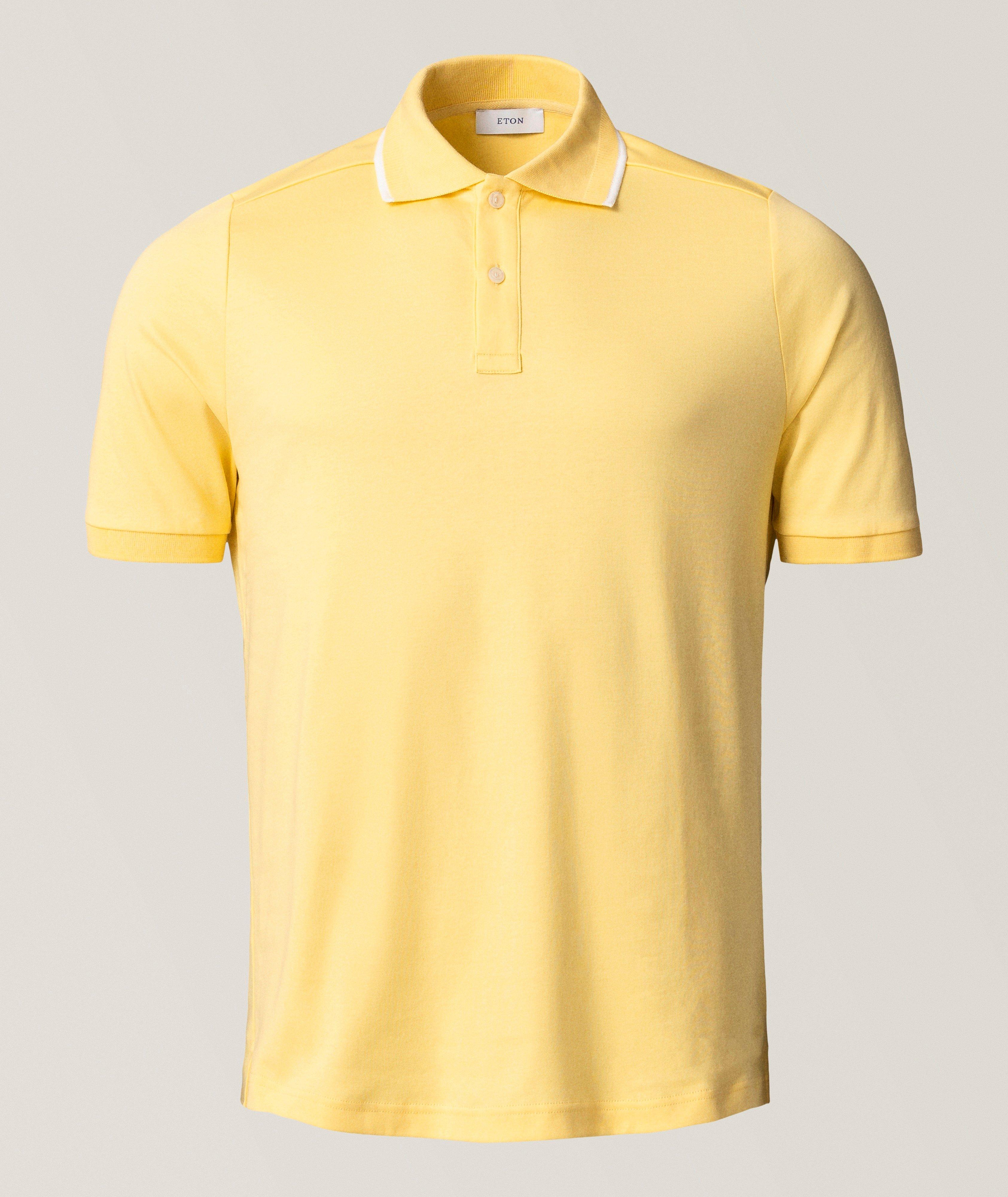 Eton Supima Cotton Interlock Polo