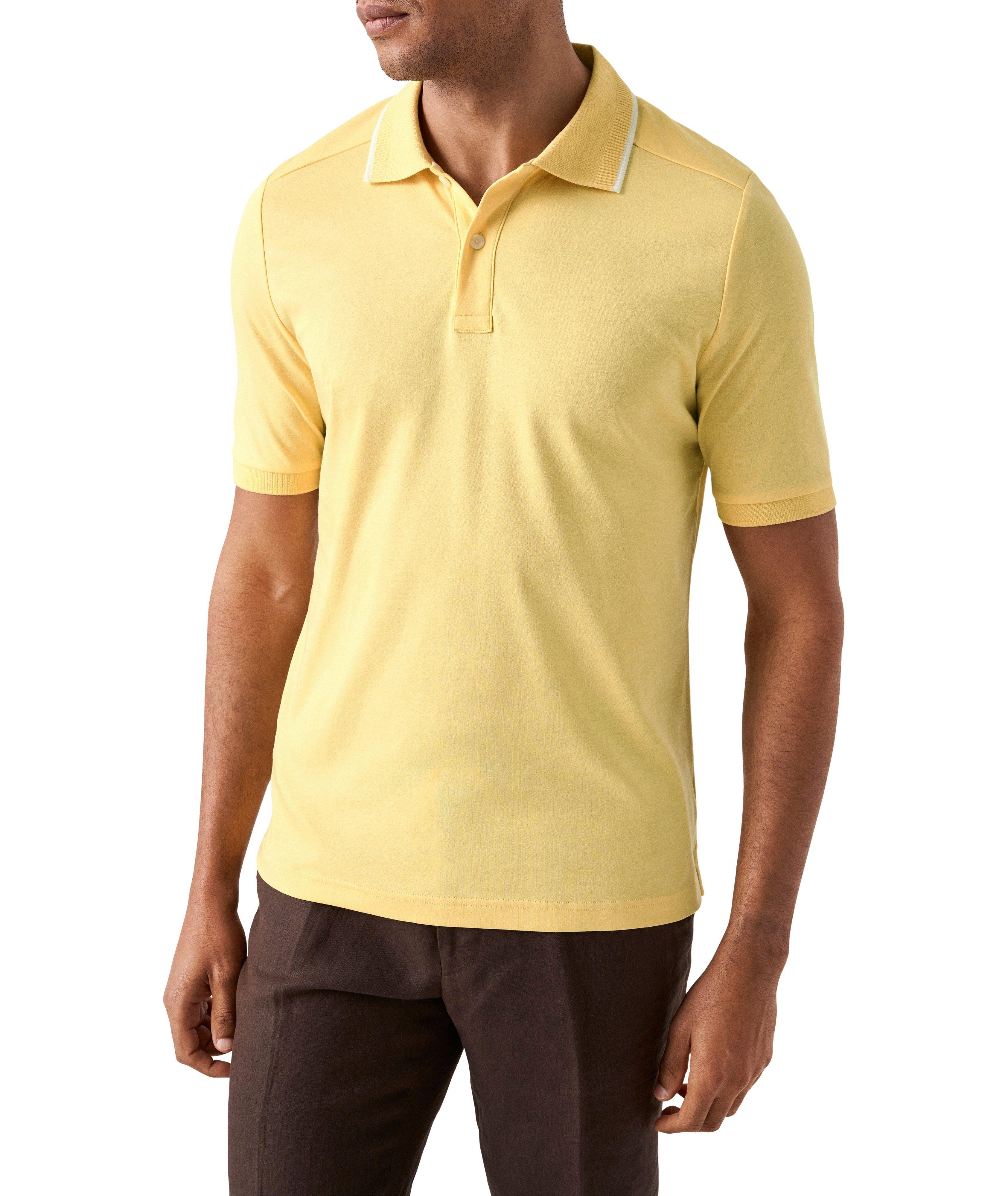 Supima Cotton Interlock Polo image 2