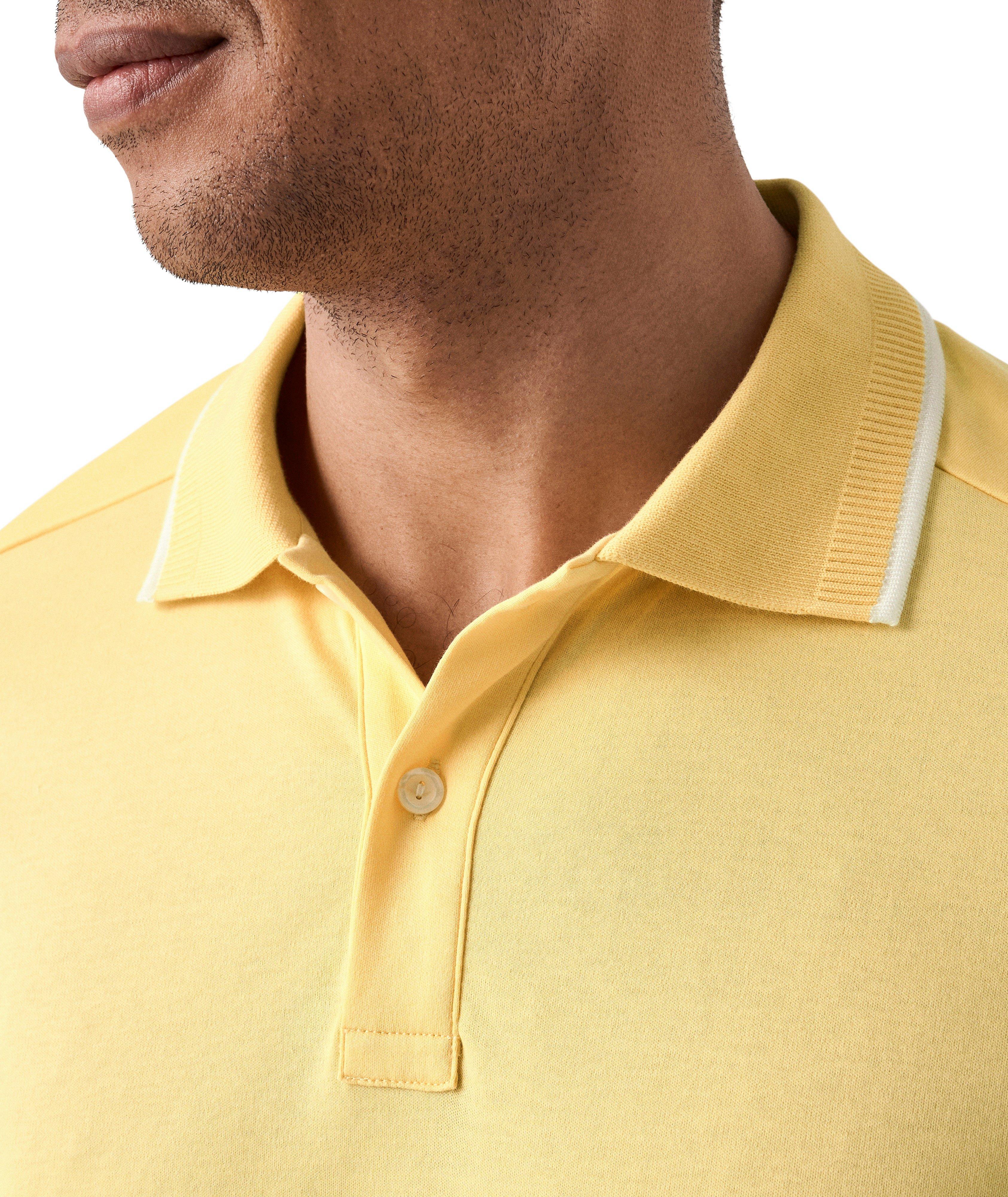 Supima Cotton Interlock Polo image 4