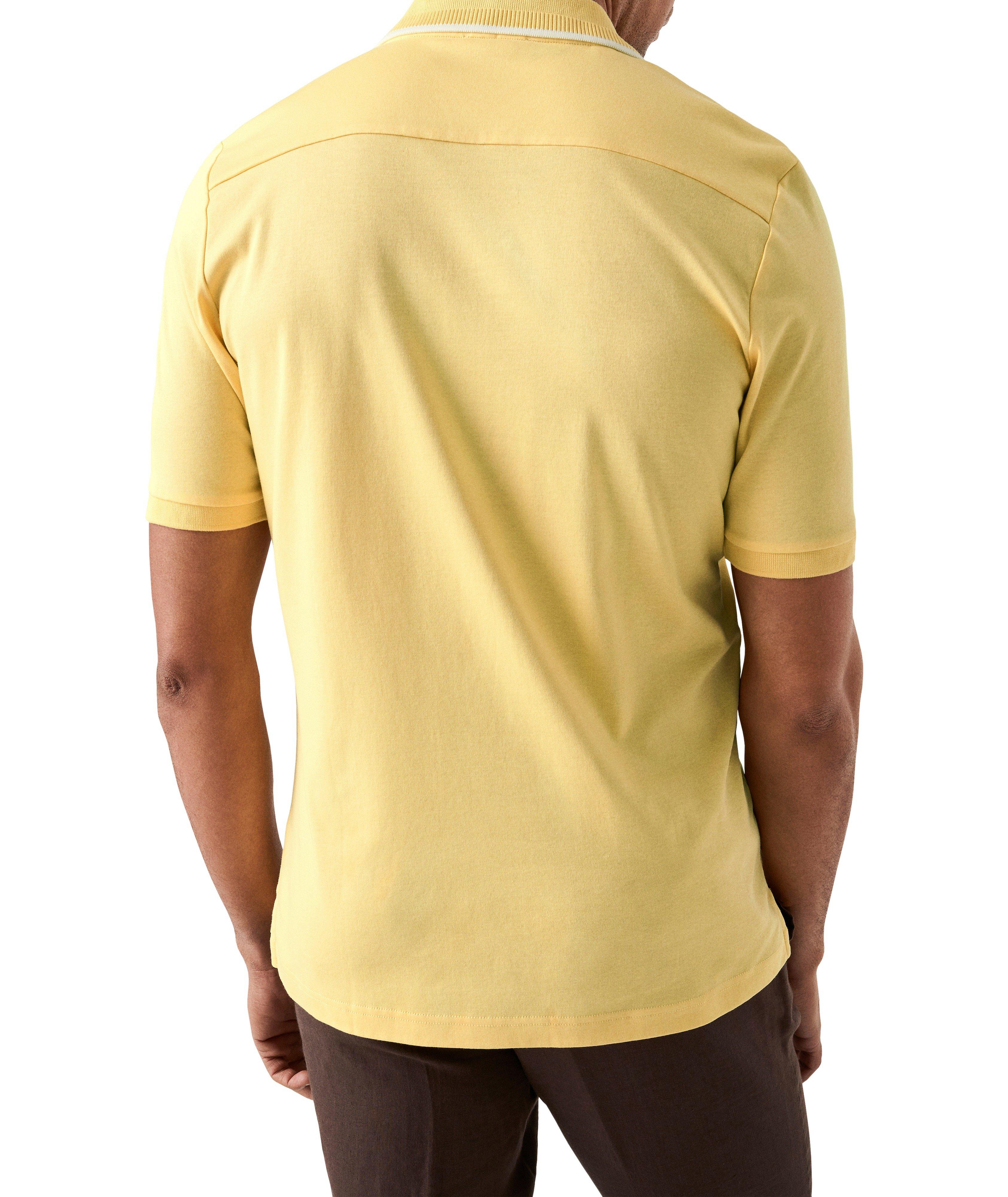Supima Cotton Interlock Polo image 5