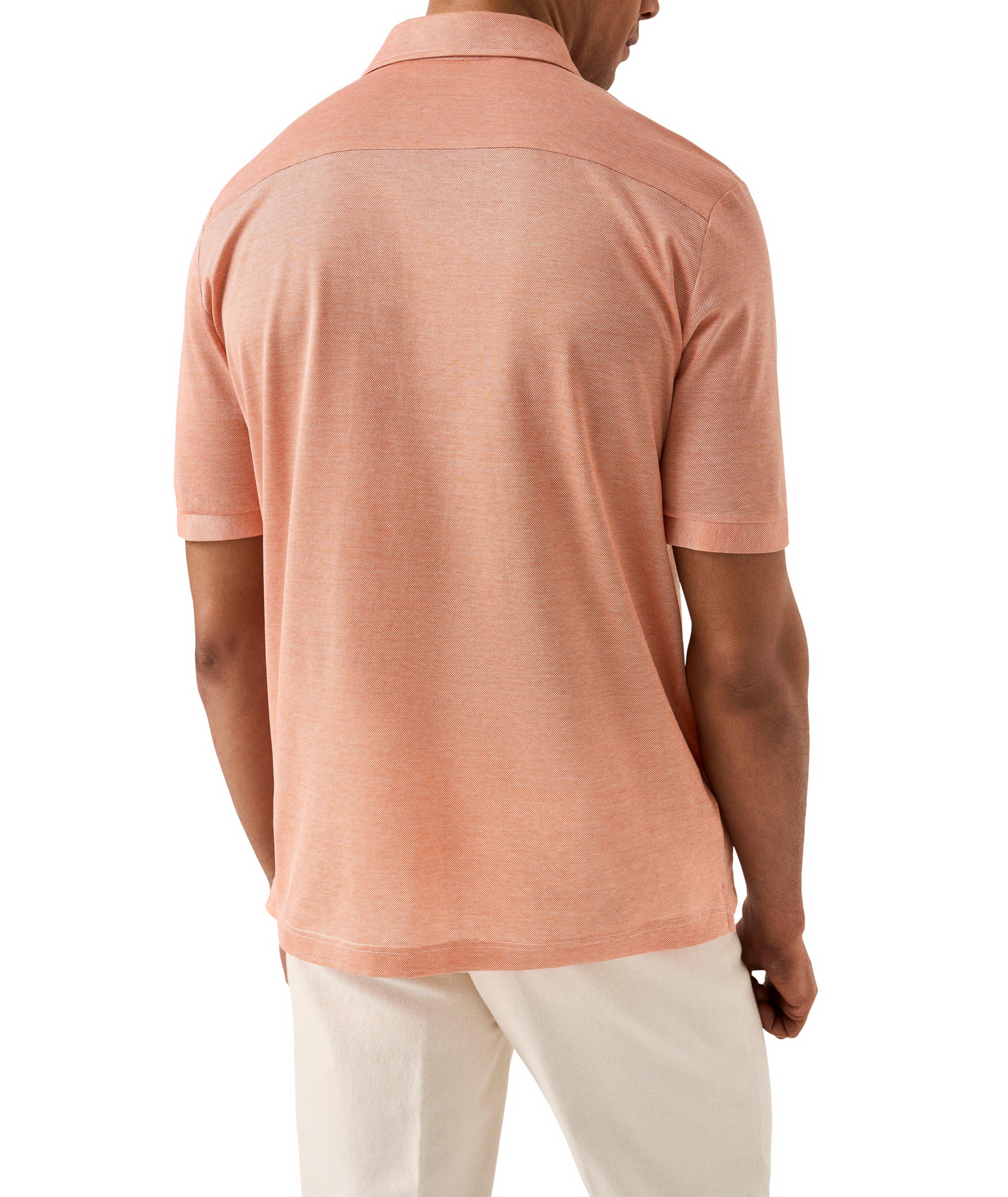 Filo Di Scozia Cotton Oxford Polo image 3