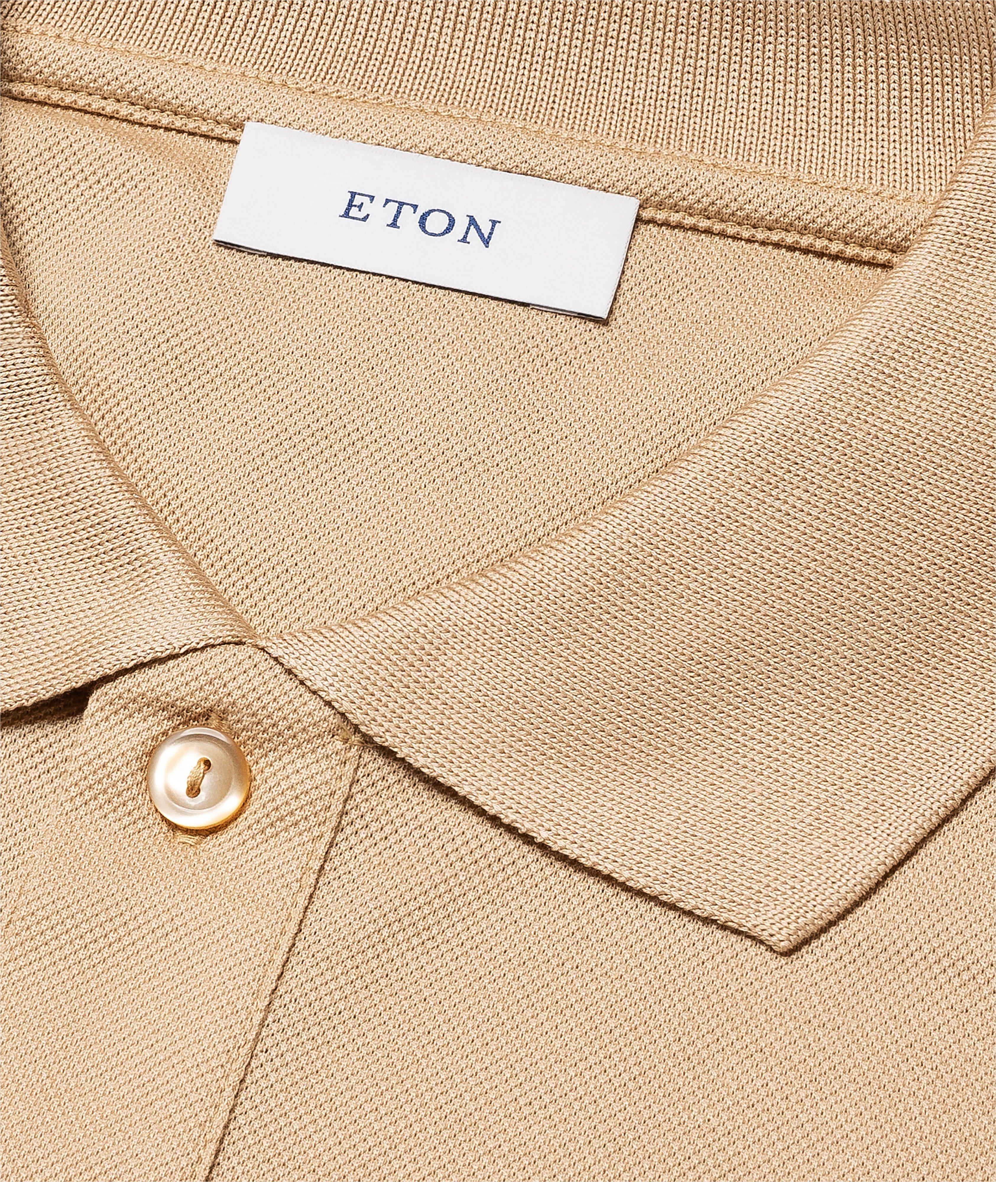 Filo Di Scozia Pique Cotton Polo image 1