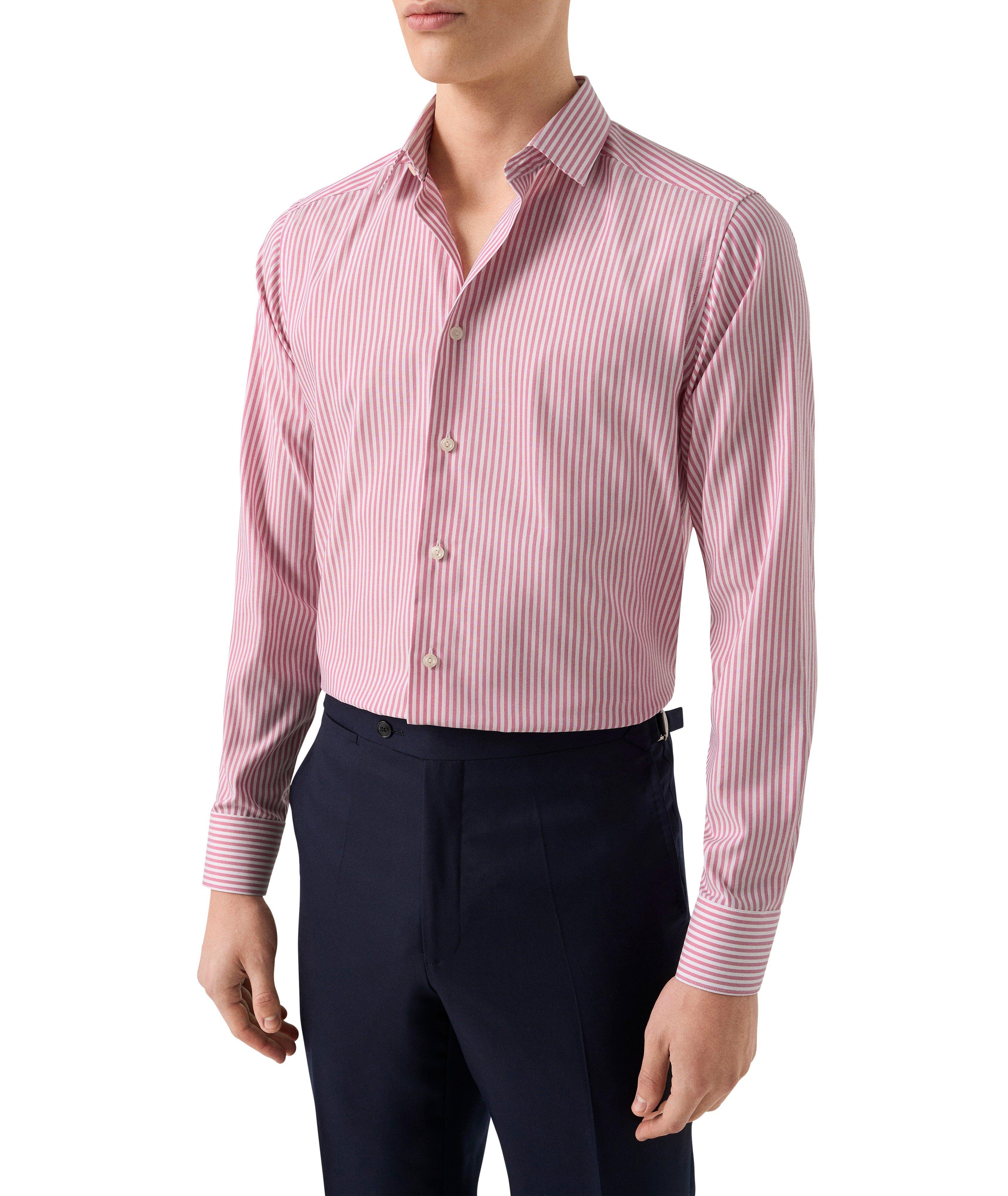 Chemise habillée Oxford signature rayée coupe ajustée image 2