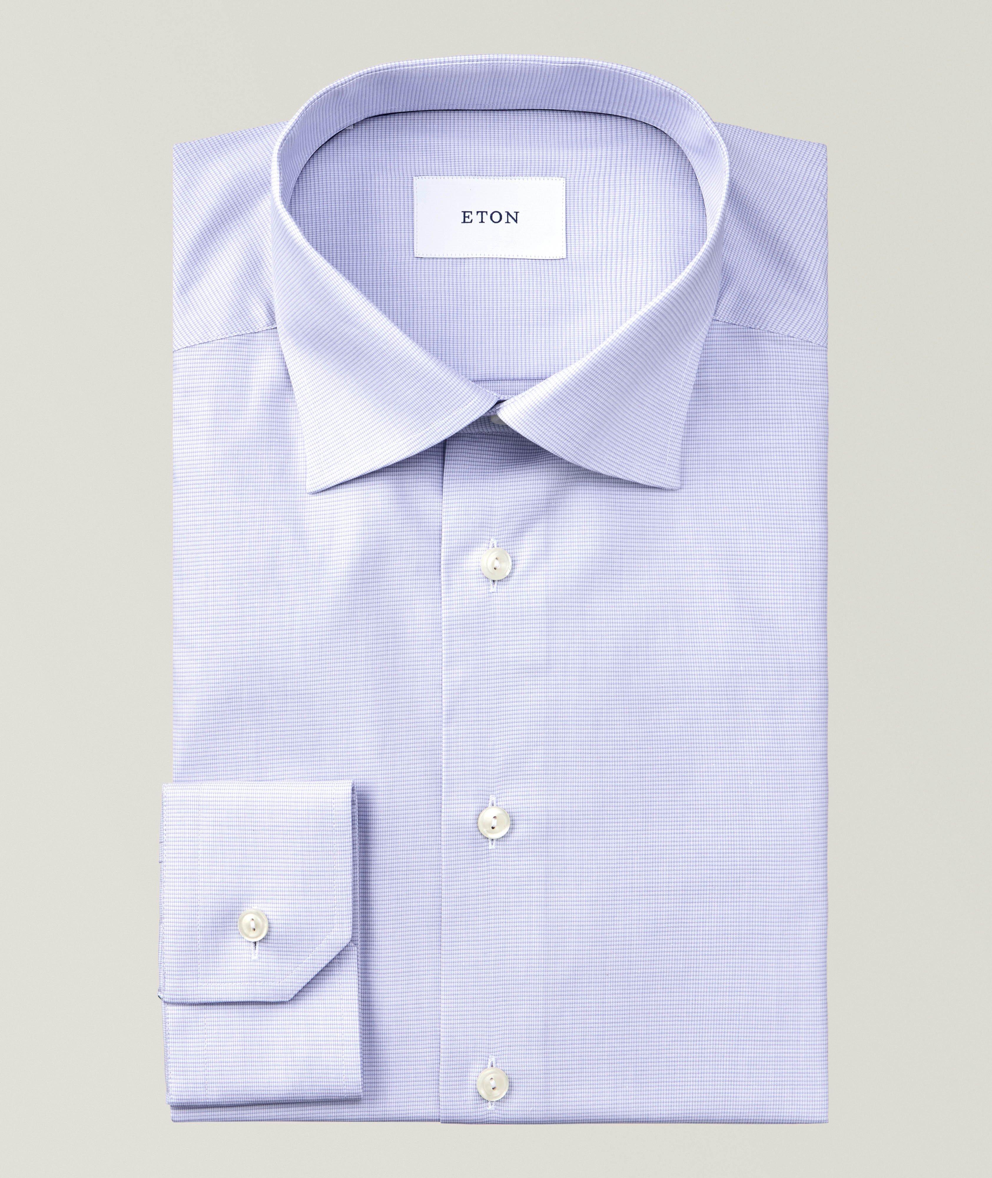 Eton Contemporary-Fit Semi-Solid Dress Shirt