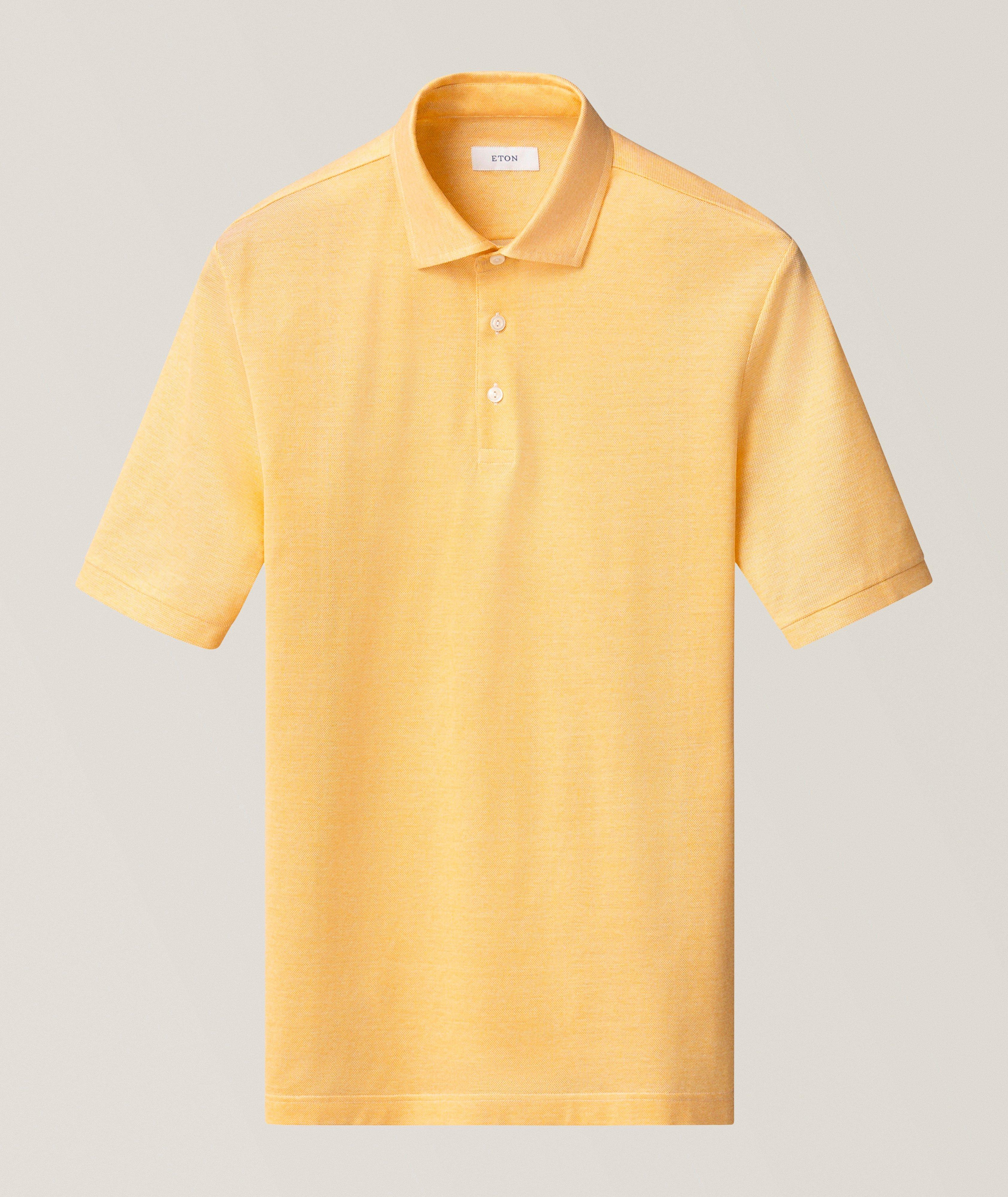 Eton Filo Di Scozia Cotton Oxford Polo