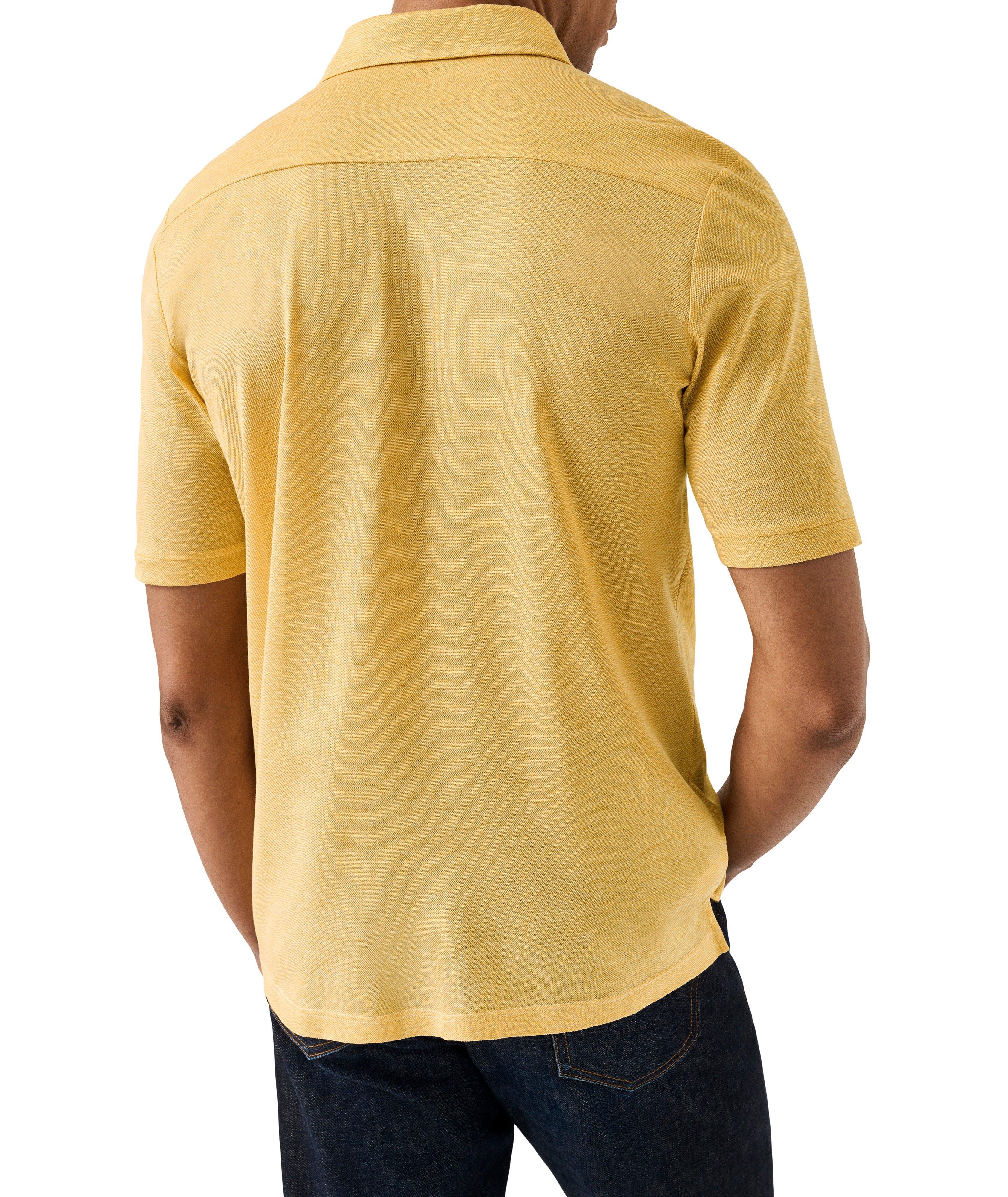 Filo Di Scozia Cotton Oxford Polo image 3