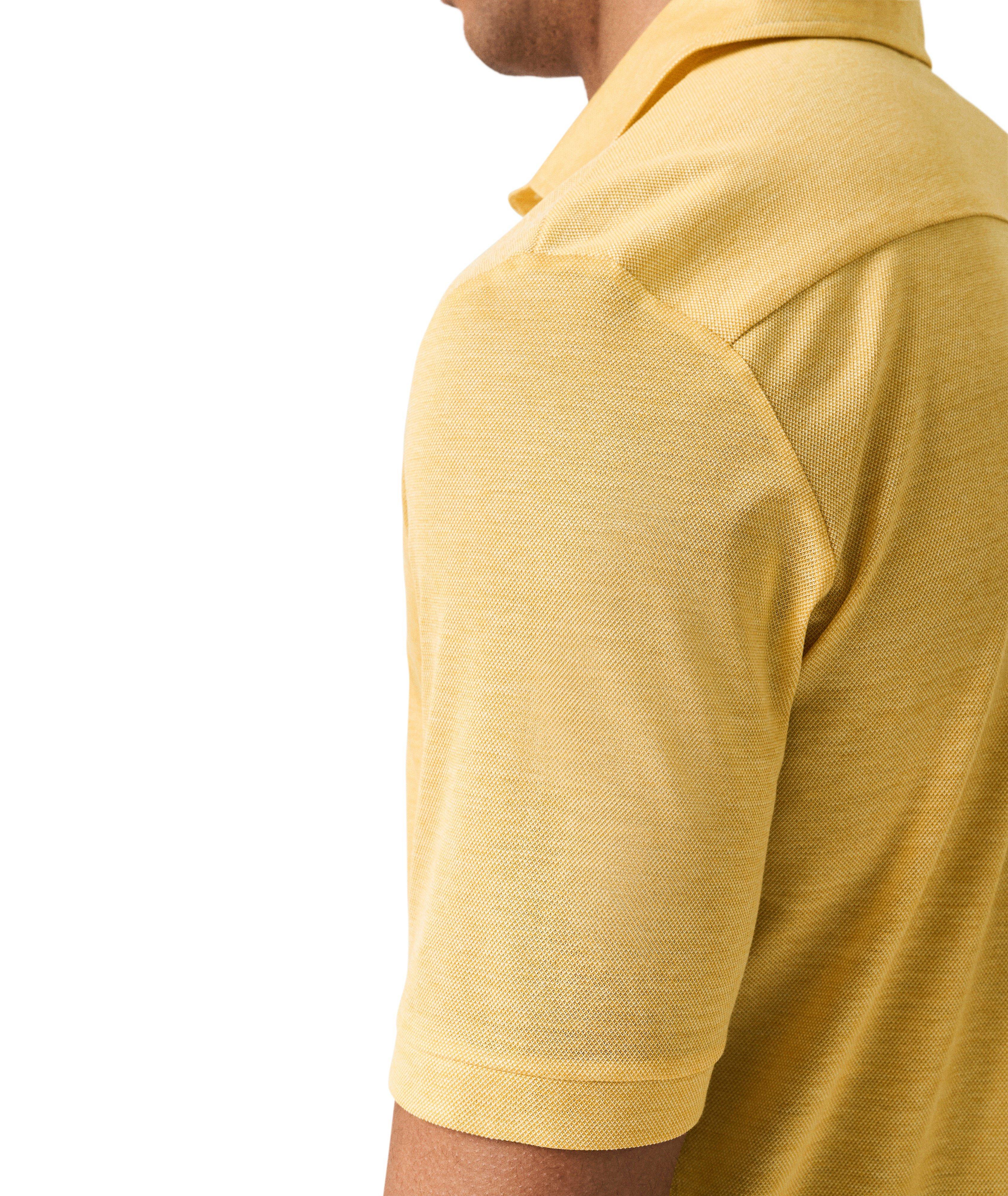 Filo Di Scozia Cotton Oxford Polo image 5