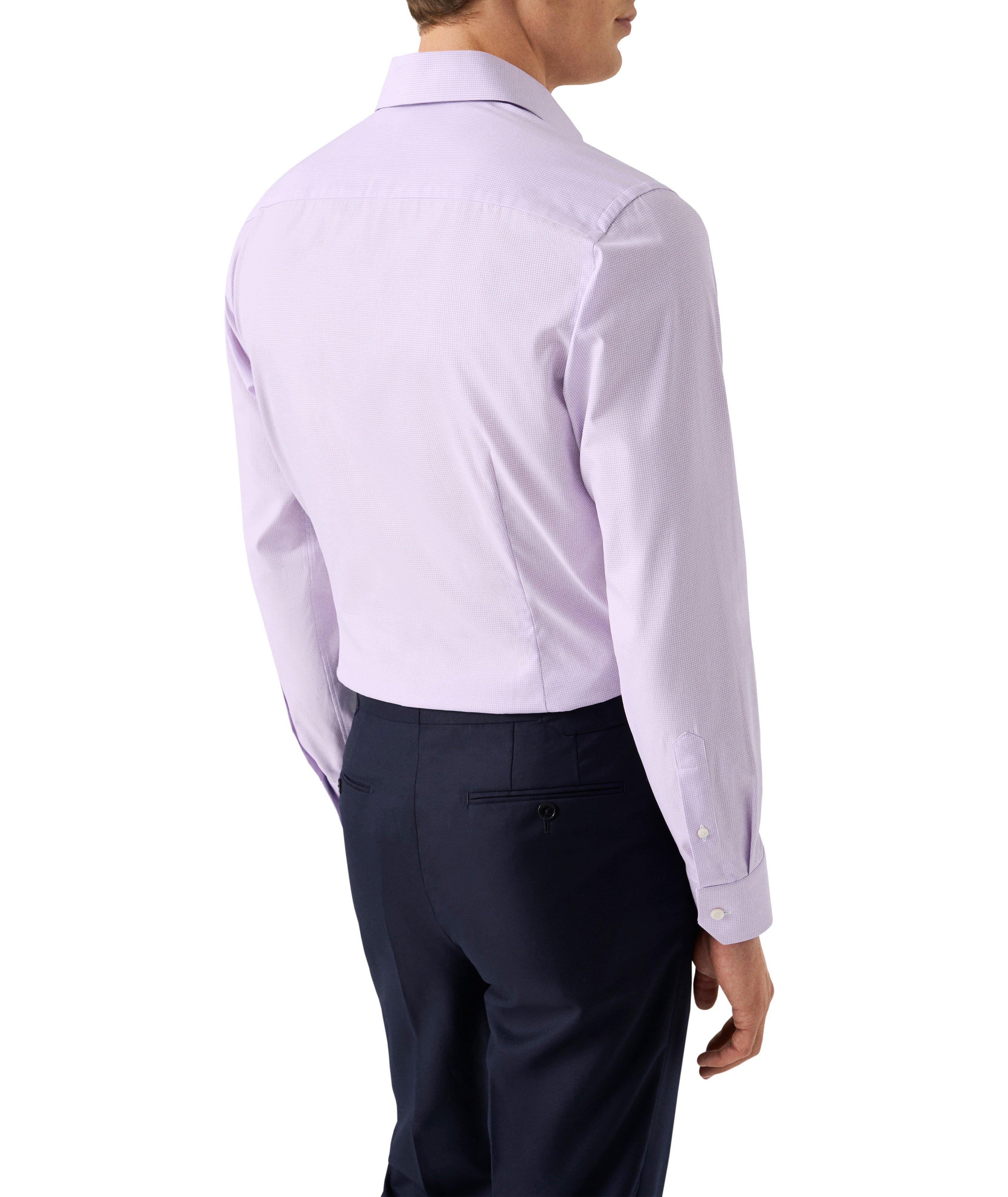 Contemporary-Fit Check Twill Dress Shirt image 3