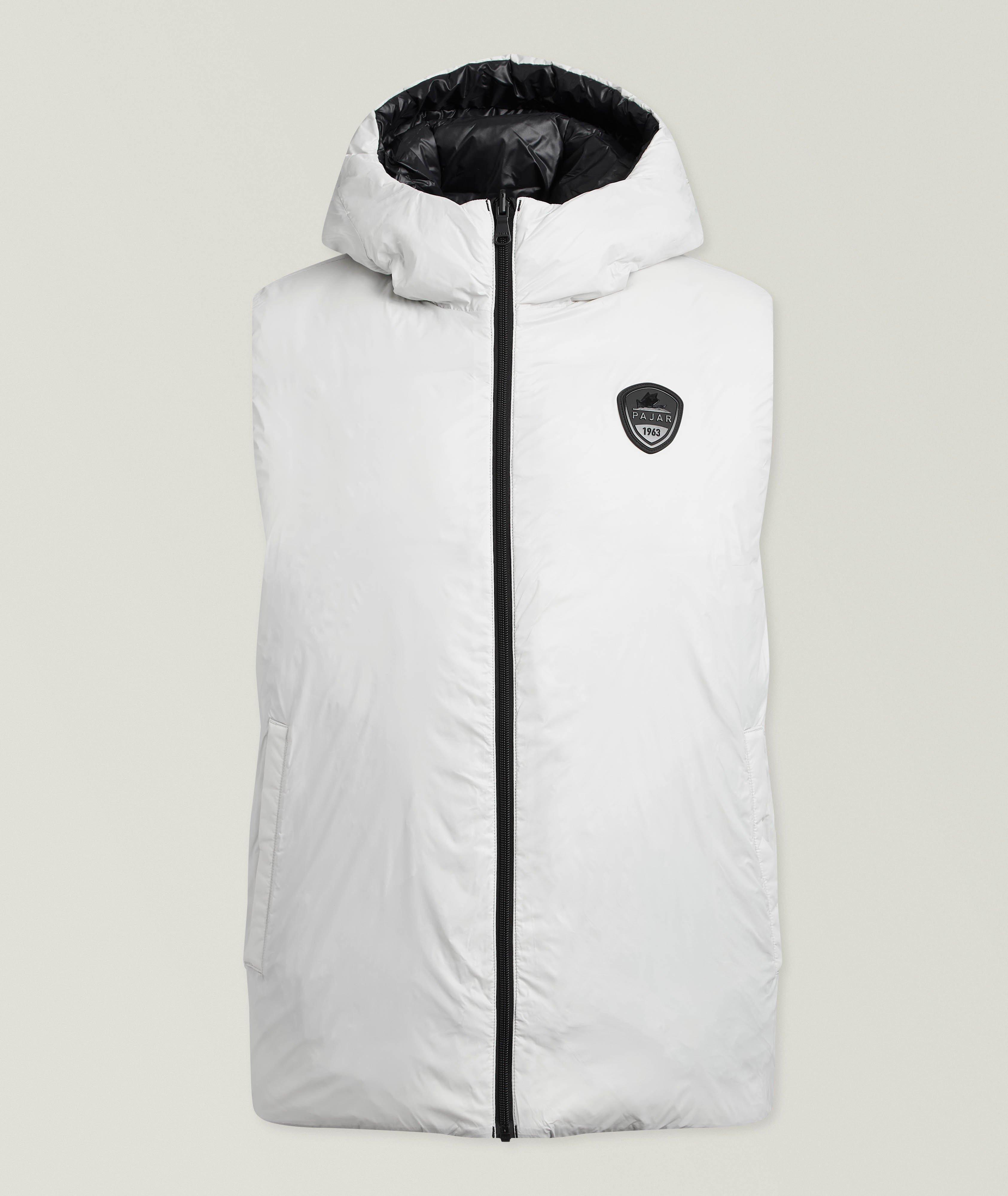 Kirian Reversible Hooded Down Puffer Vest image 1