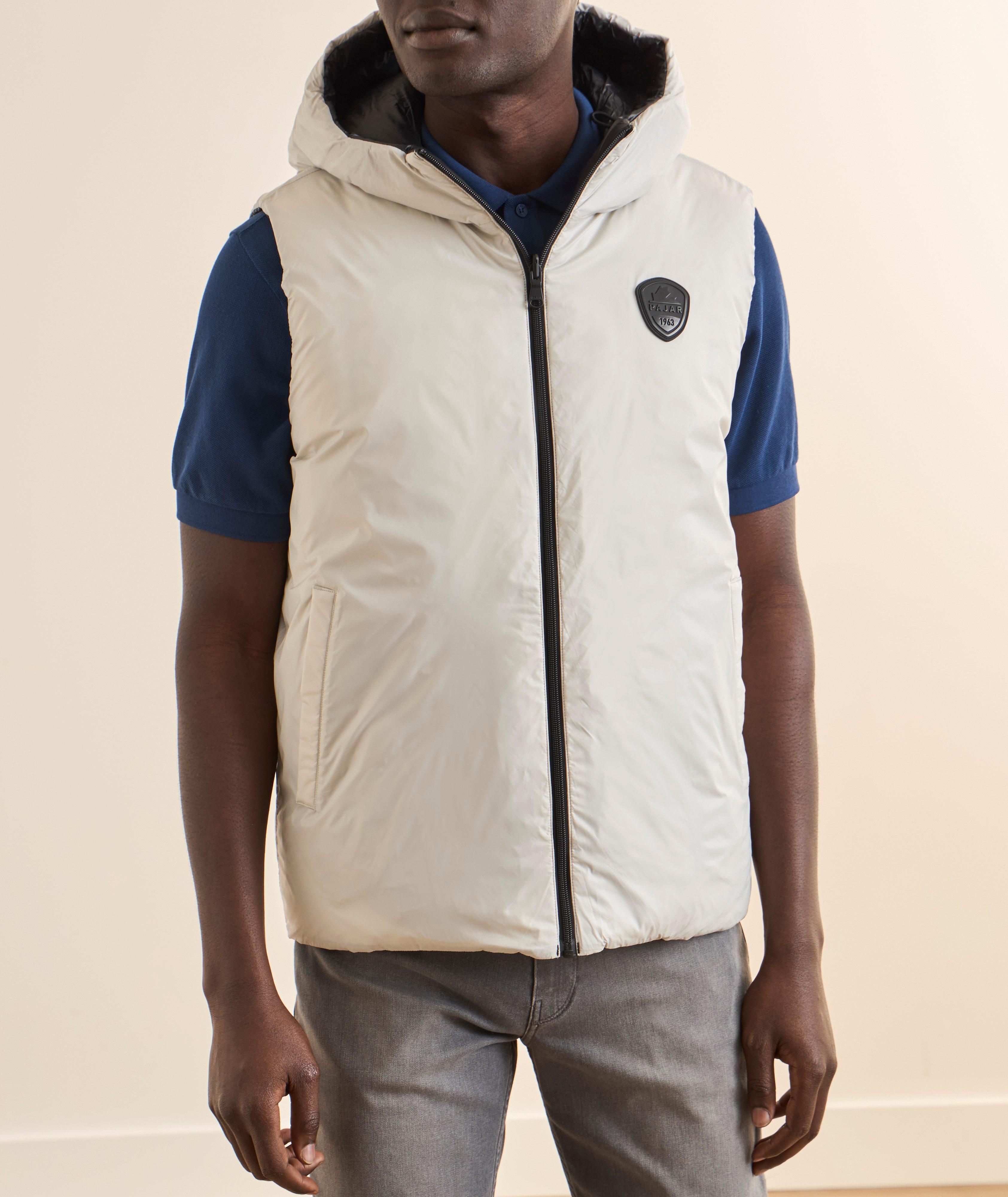Kirian Reversible Hooded Down Puffer Vest image 2