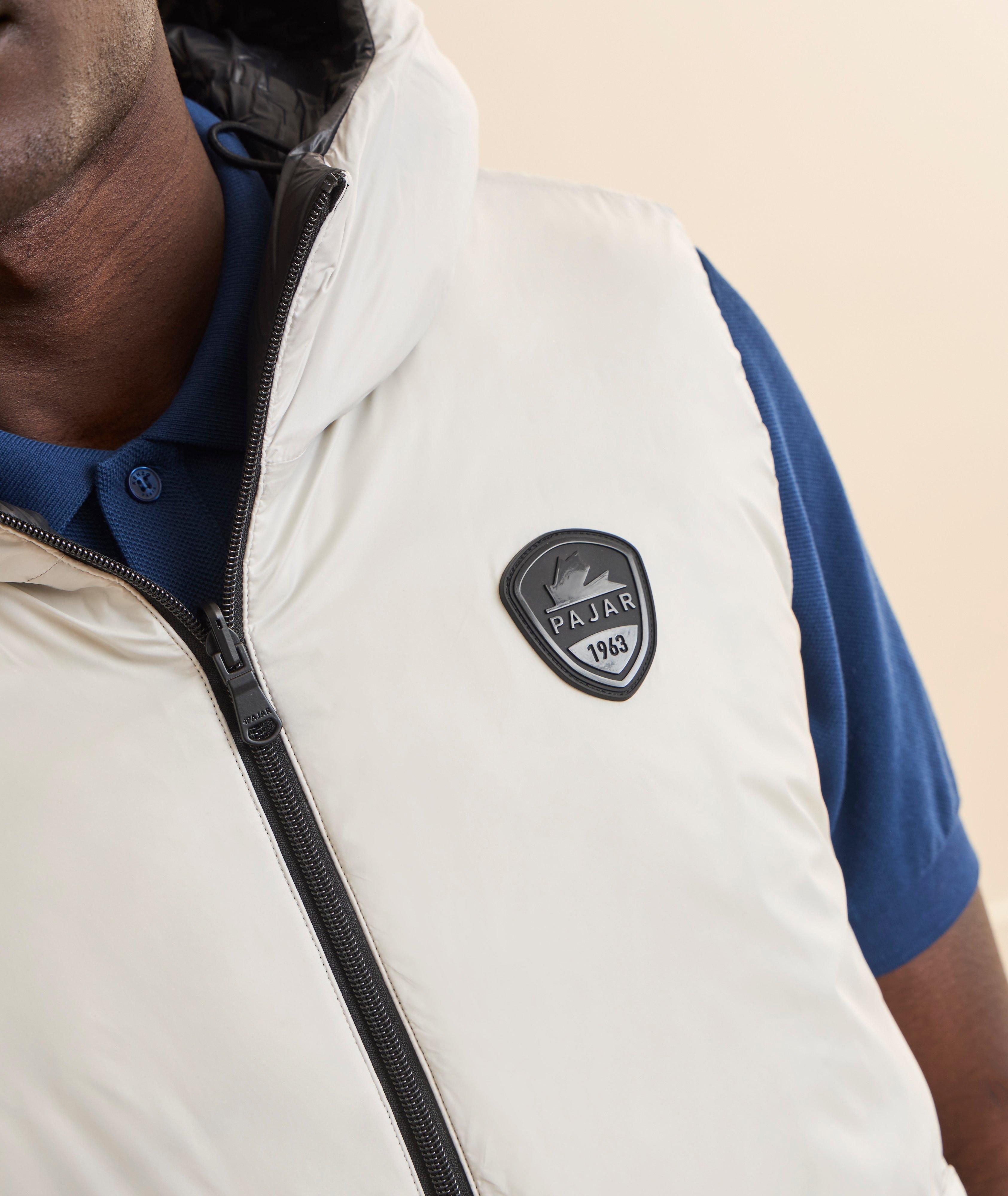 Kirian Reversible Hooded Down Puffer Vest image 4