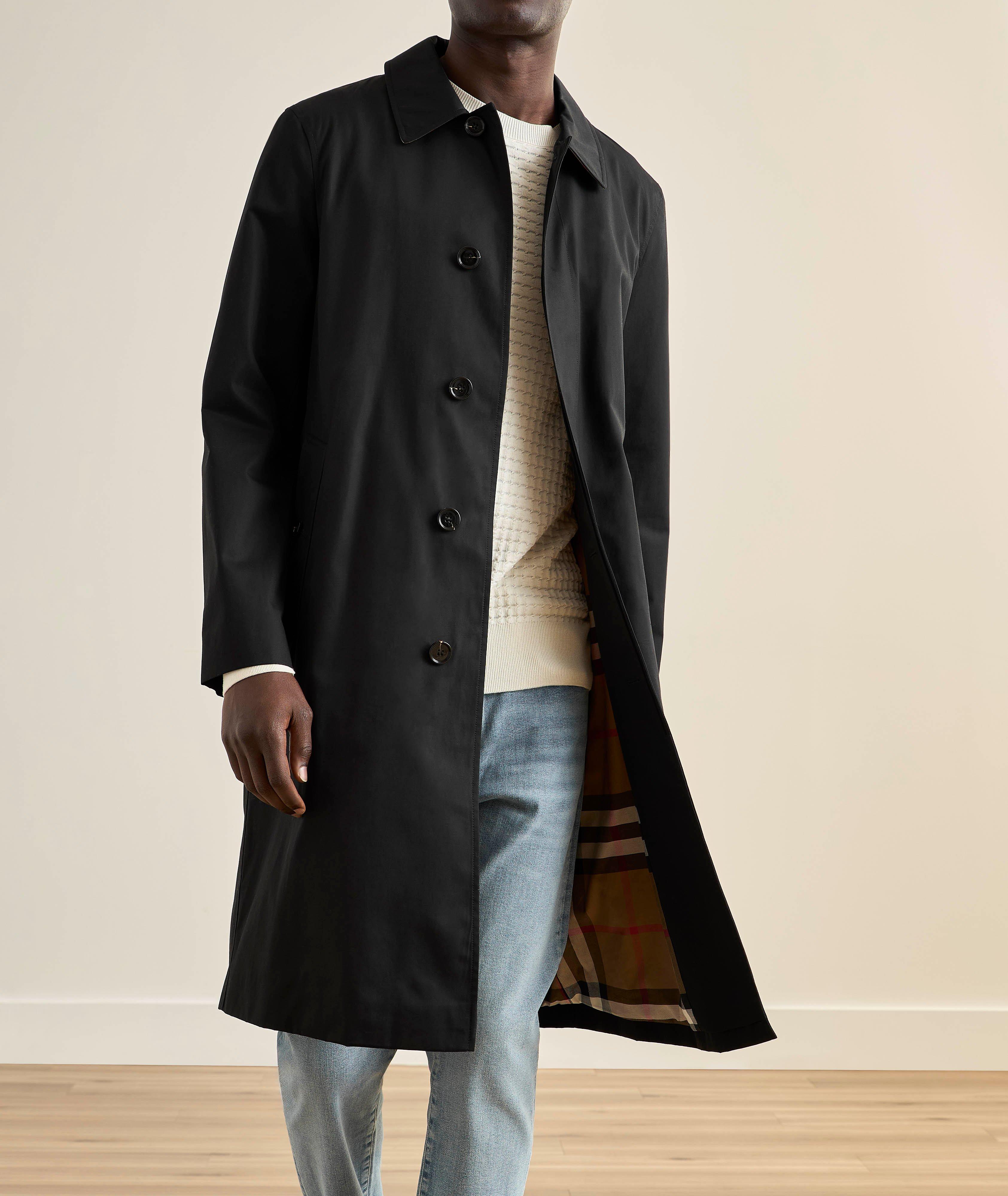 Single-Breasted Cotton Trench   image 1