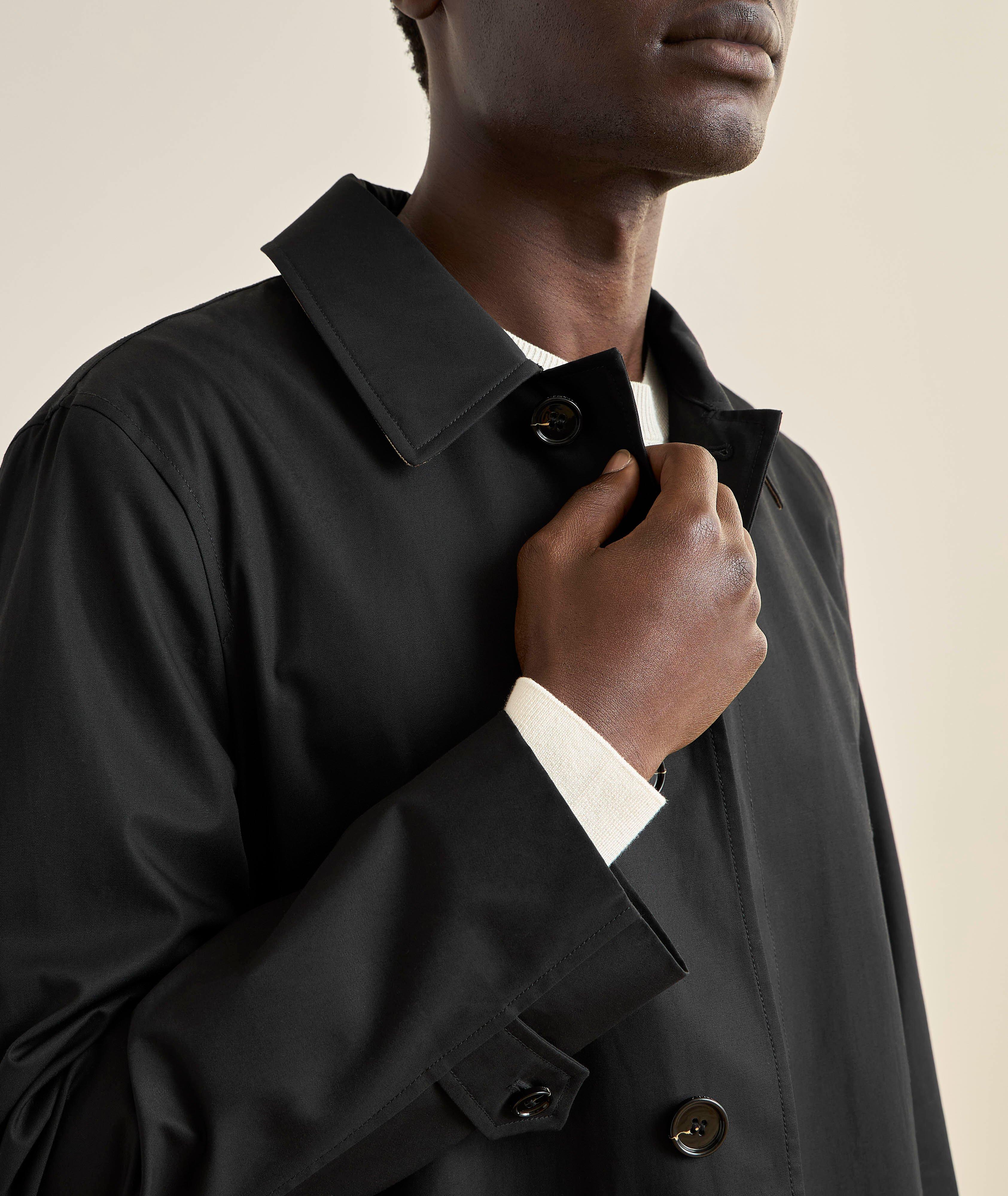 Single-Breasted Cotton Trench   image 4