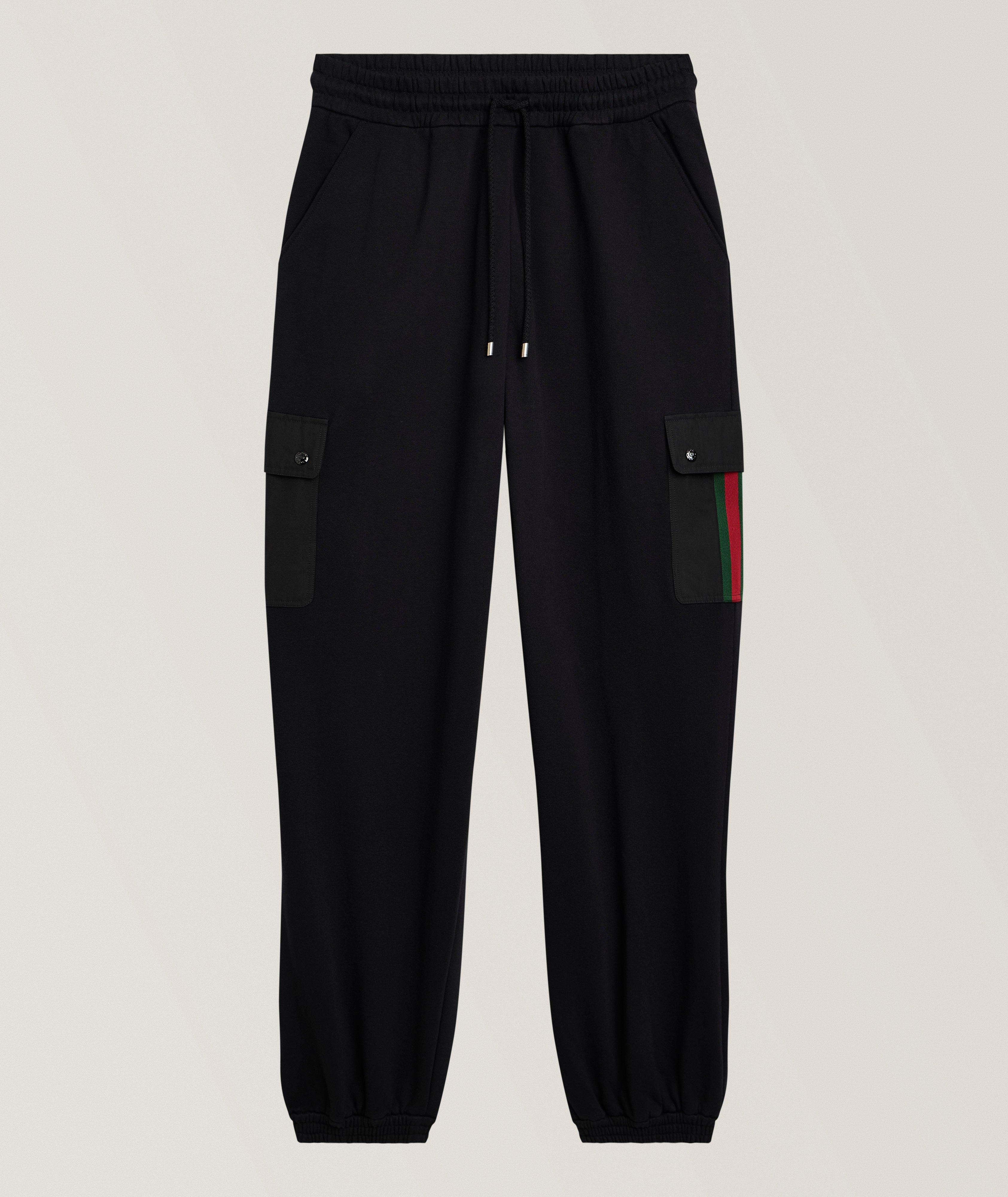 Gucci Pantalon de jogging cargo coton