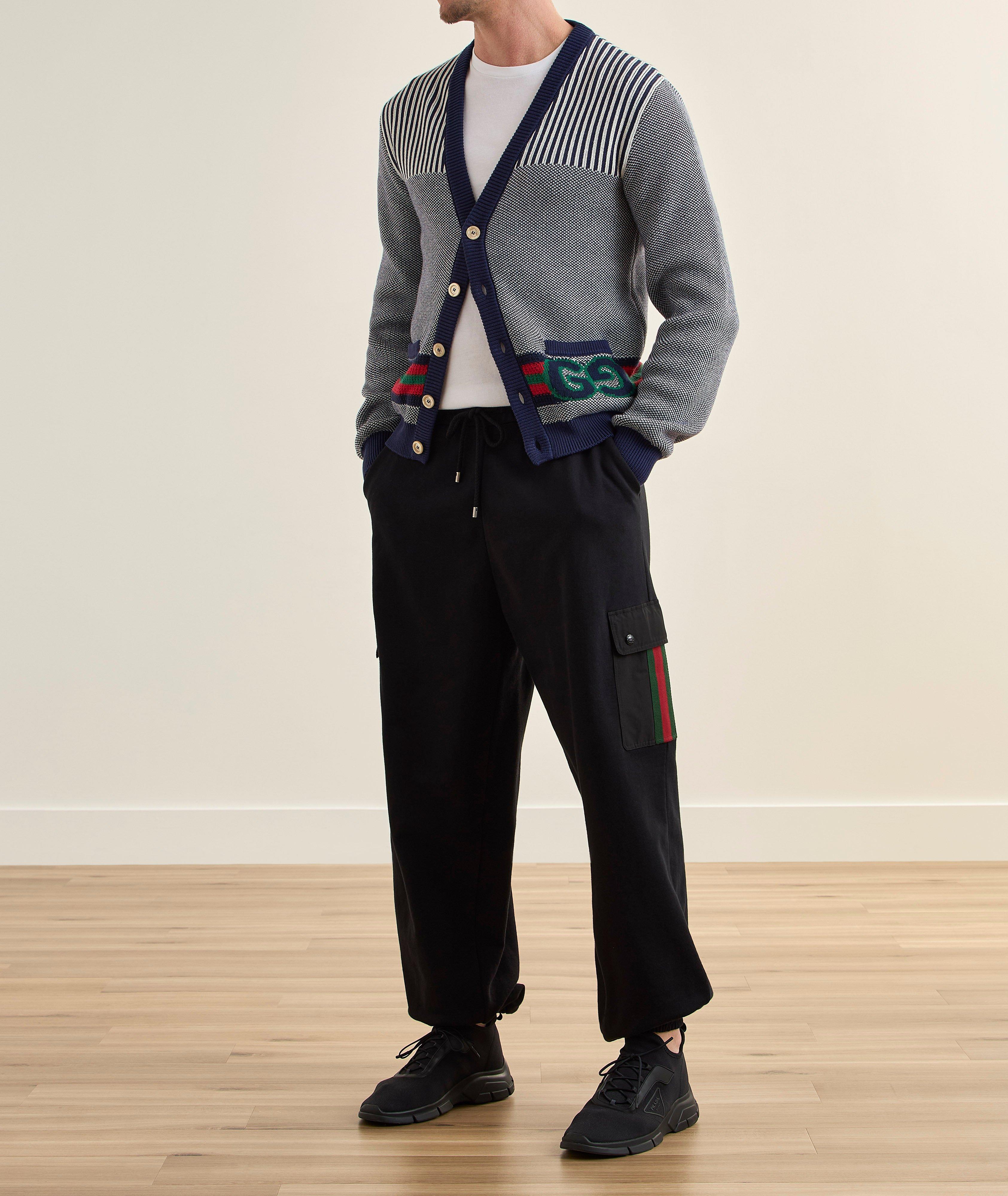 Pantalon de jogging cargo coton image 4