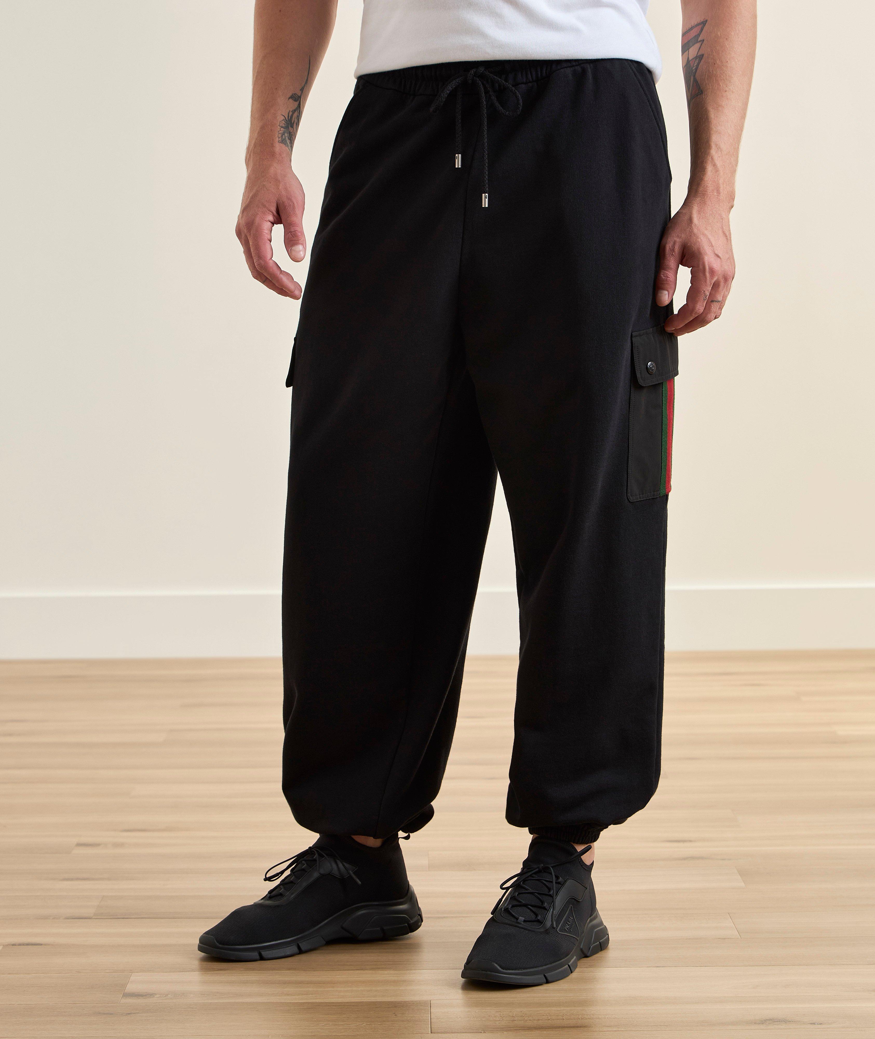 Pantalon de jogging cargo coton image 1