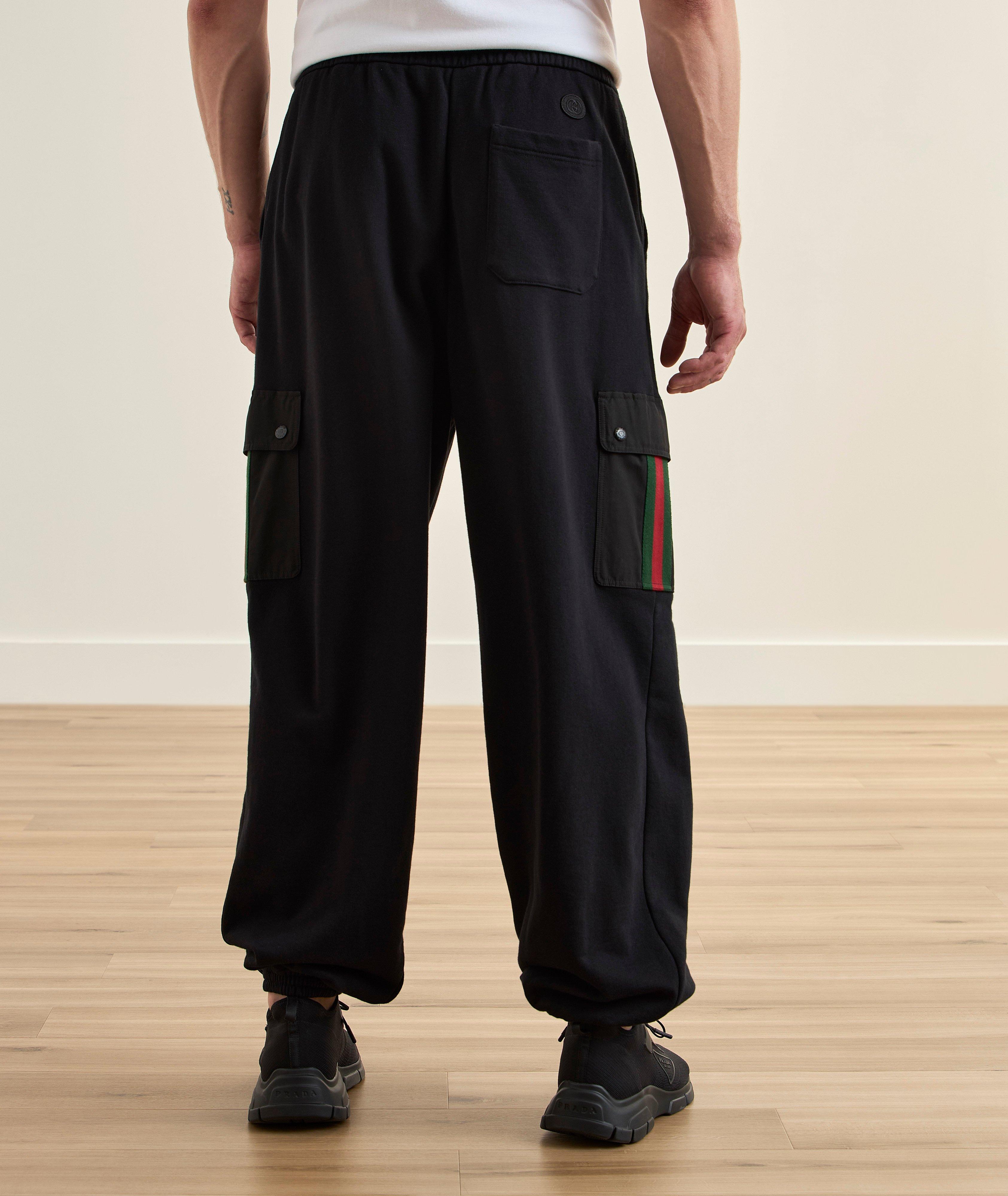 Pantalon de jogging cargo coton image 2
