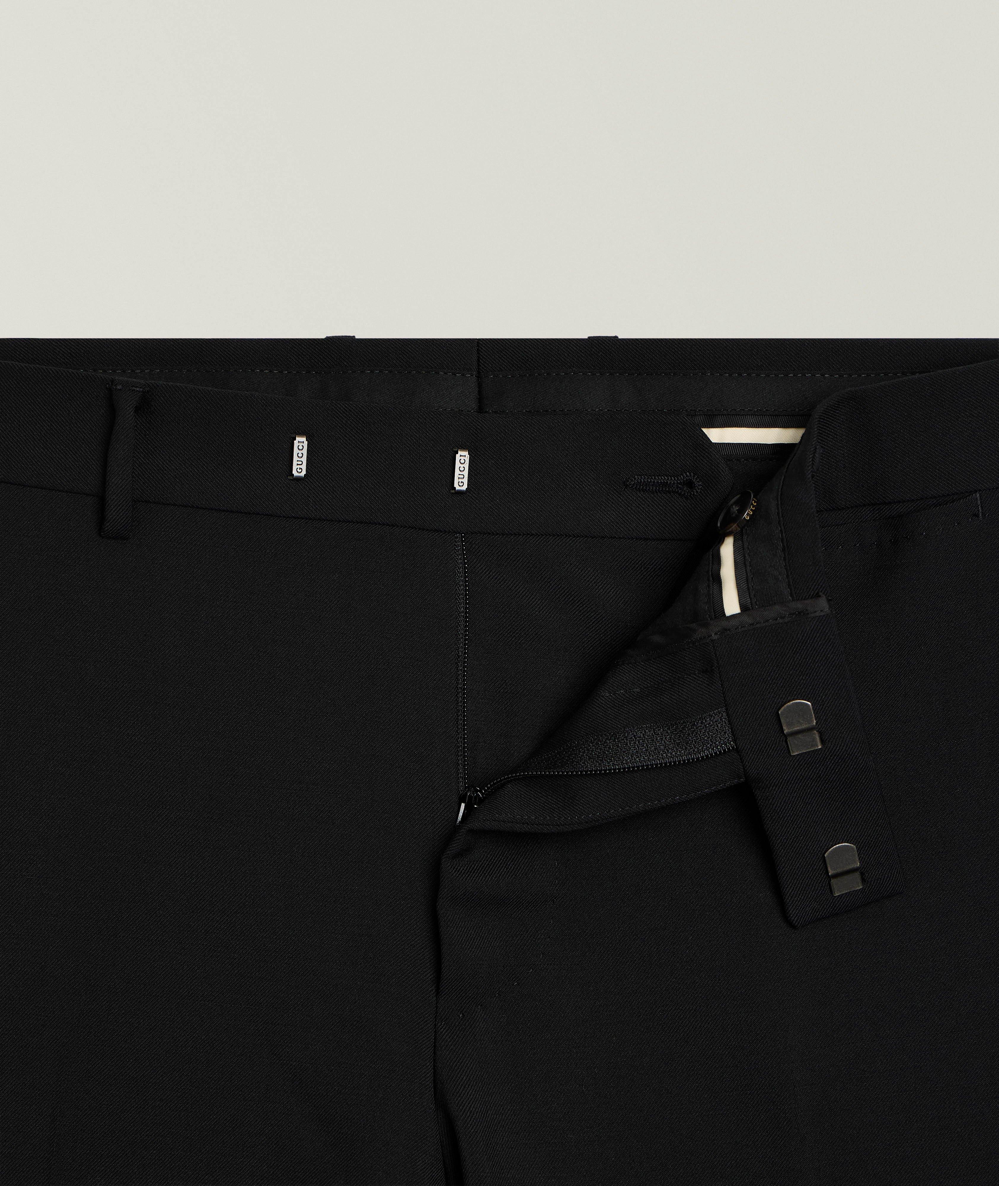 Pantalon habillé mohair-laine passepoil image 4