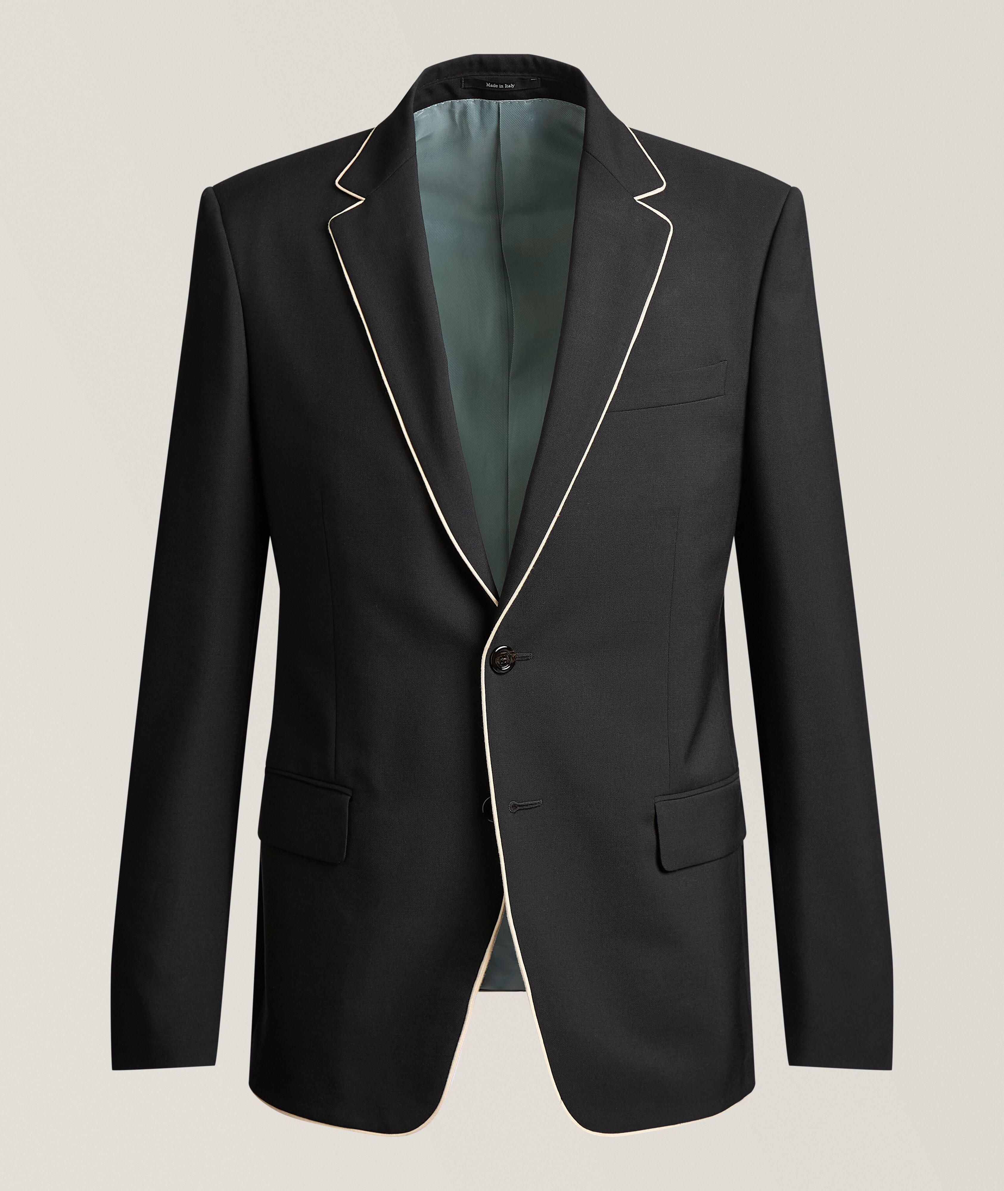 Gucci Veston sport passepoil contrasté