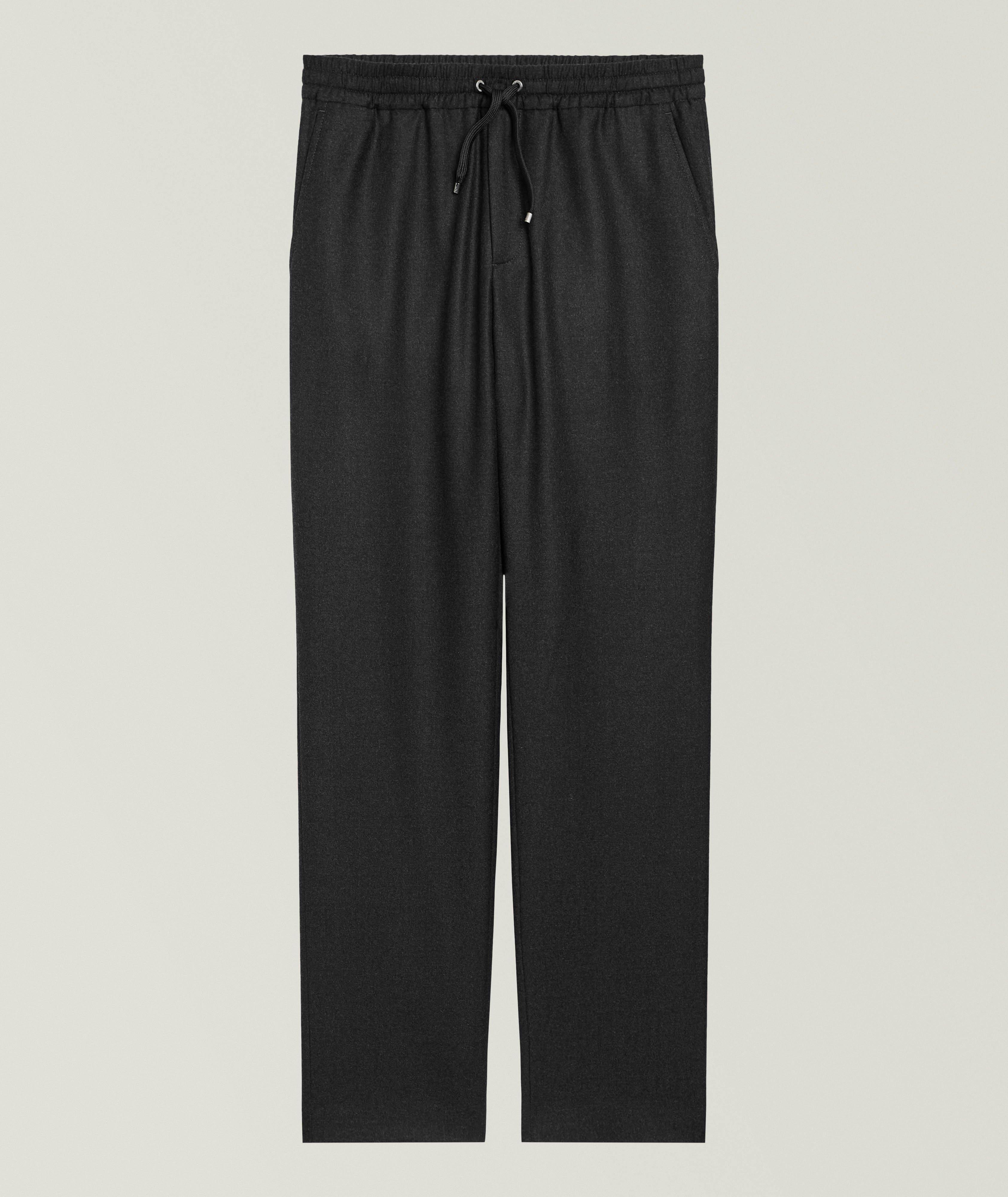 Wool Drawstring Pants