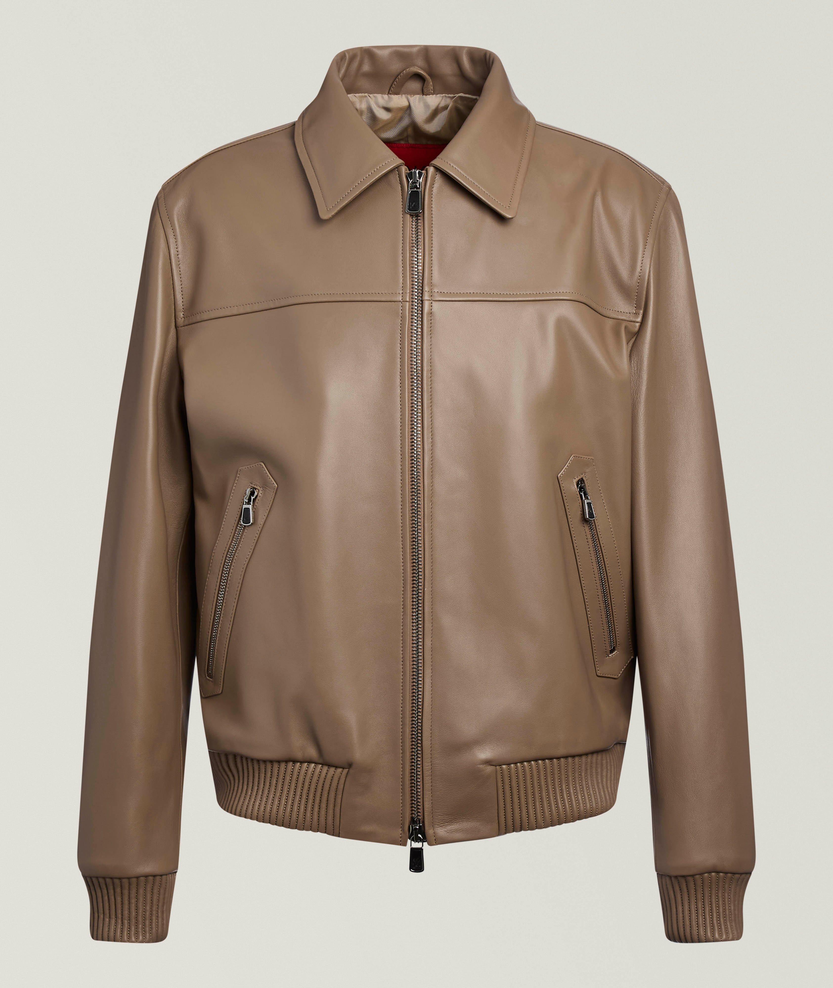 Leather Bomber