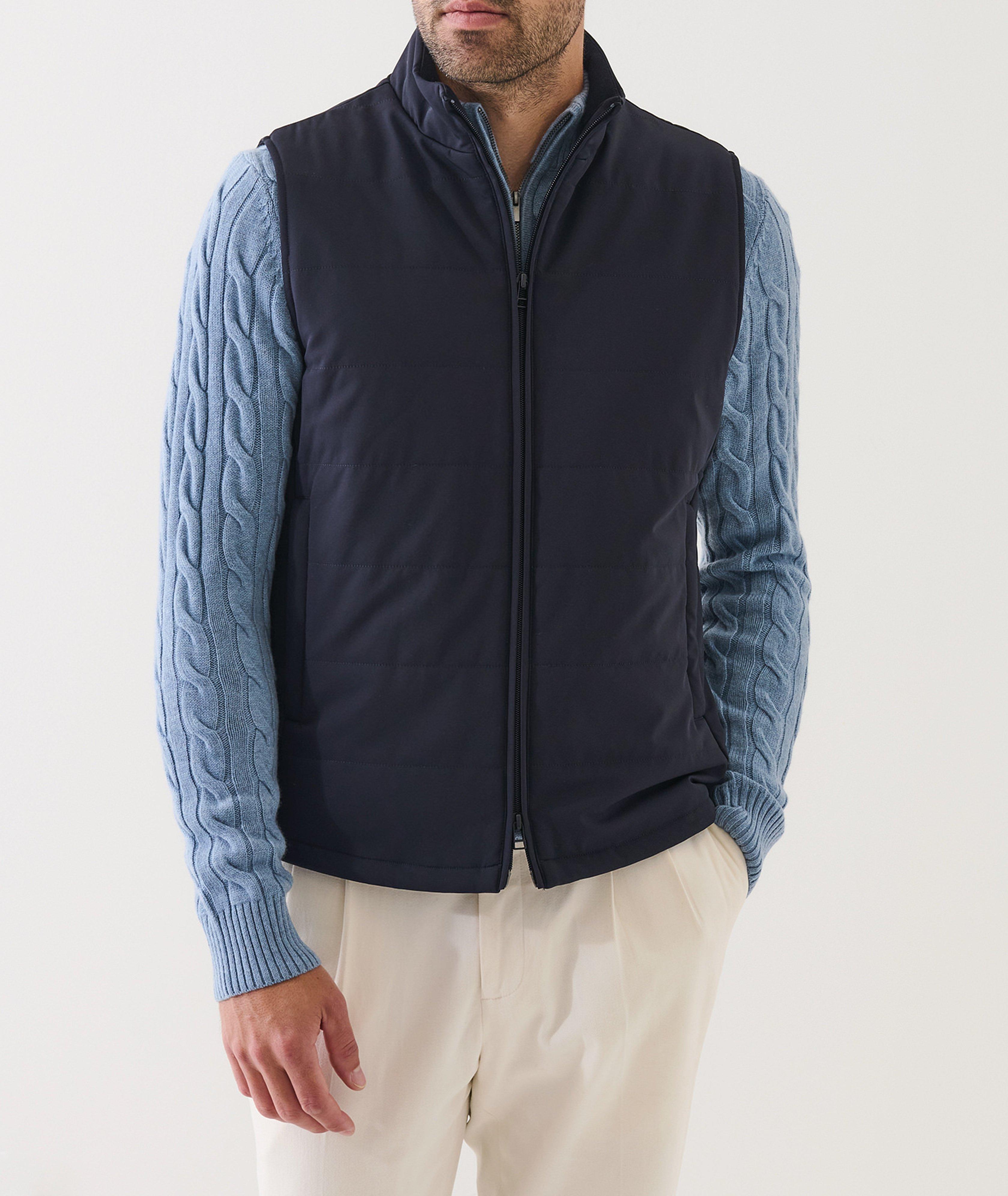 Nucleo Quilted Stretch-Zip Vest image 1