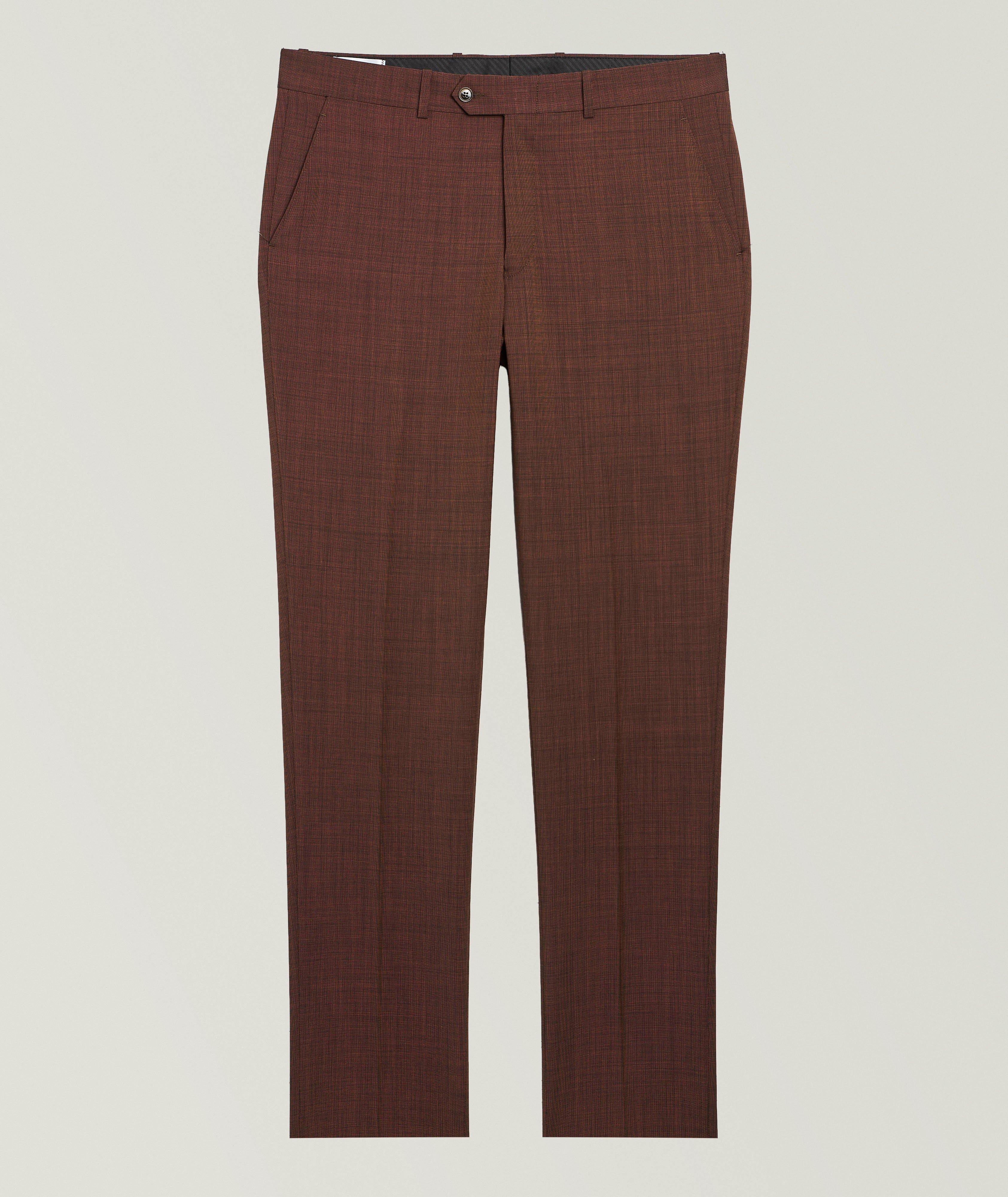 Gala Slacks  Pantalons habillés devant-uni laine-mohair Marco 