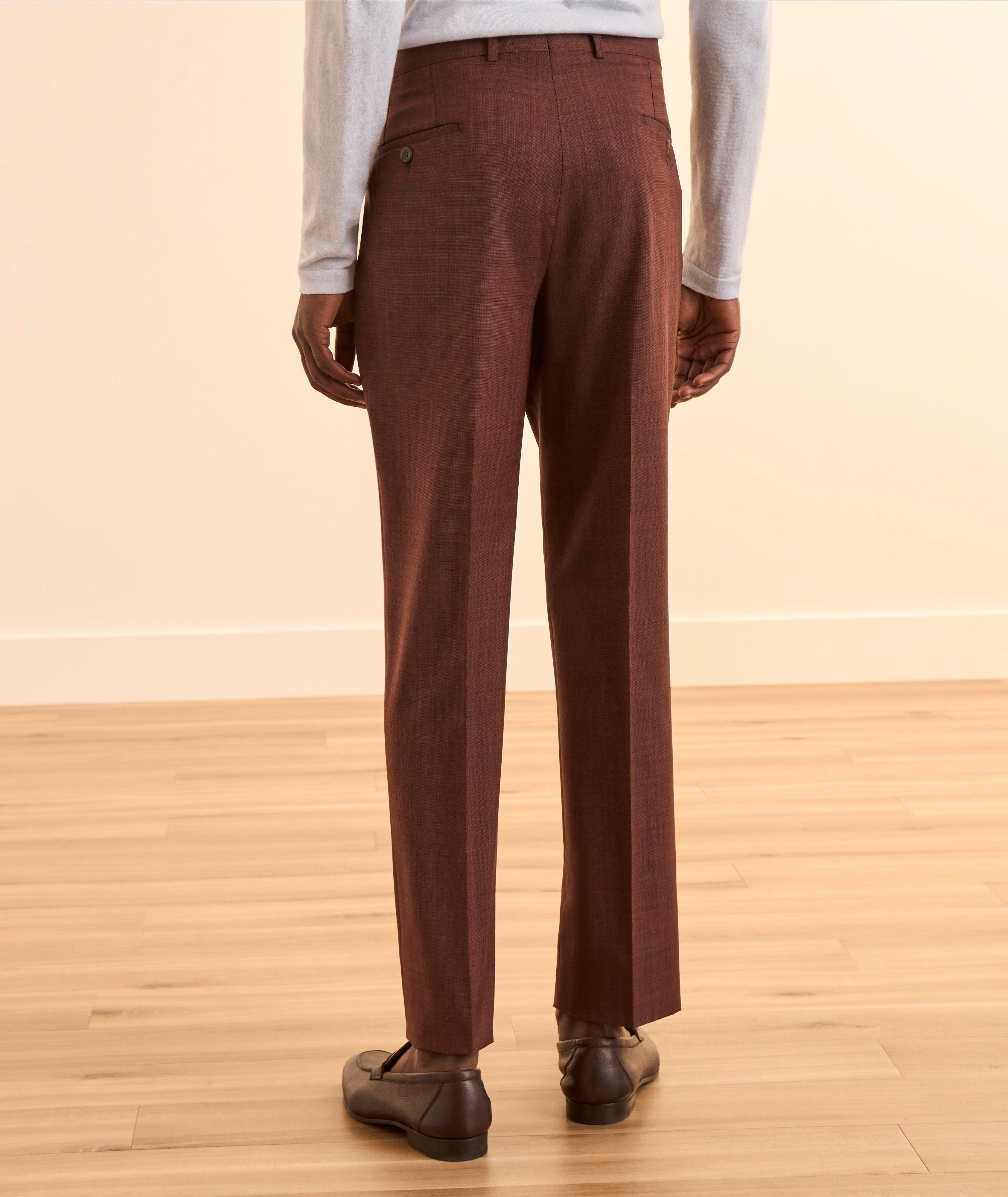 Pantalons habillés devant-uni laine-mohair Marco  image 2