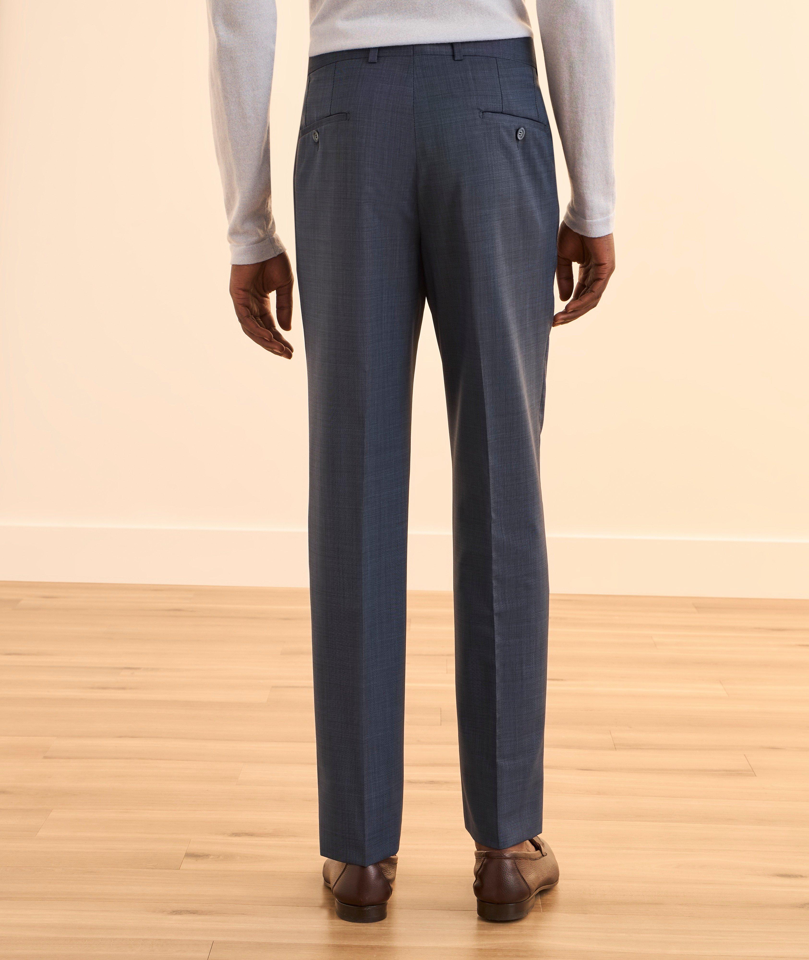 Marco Wool-Mohair Flat-Front Dress Pants image 2